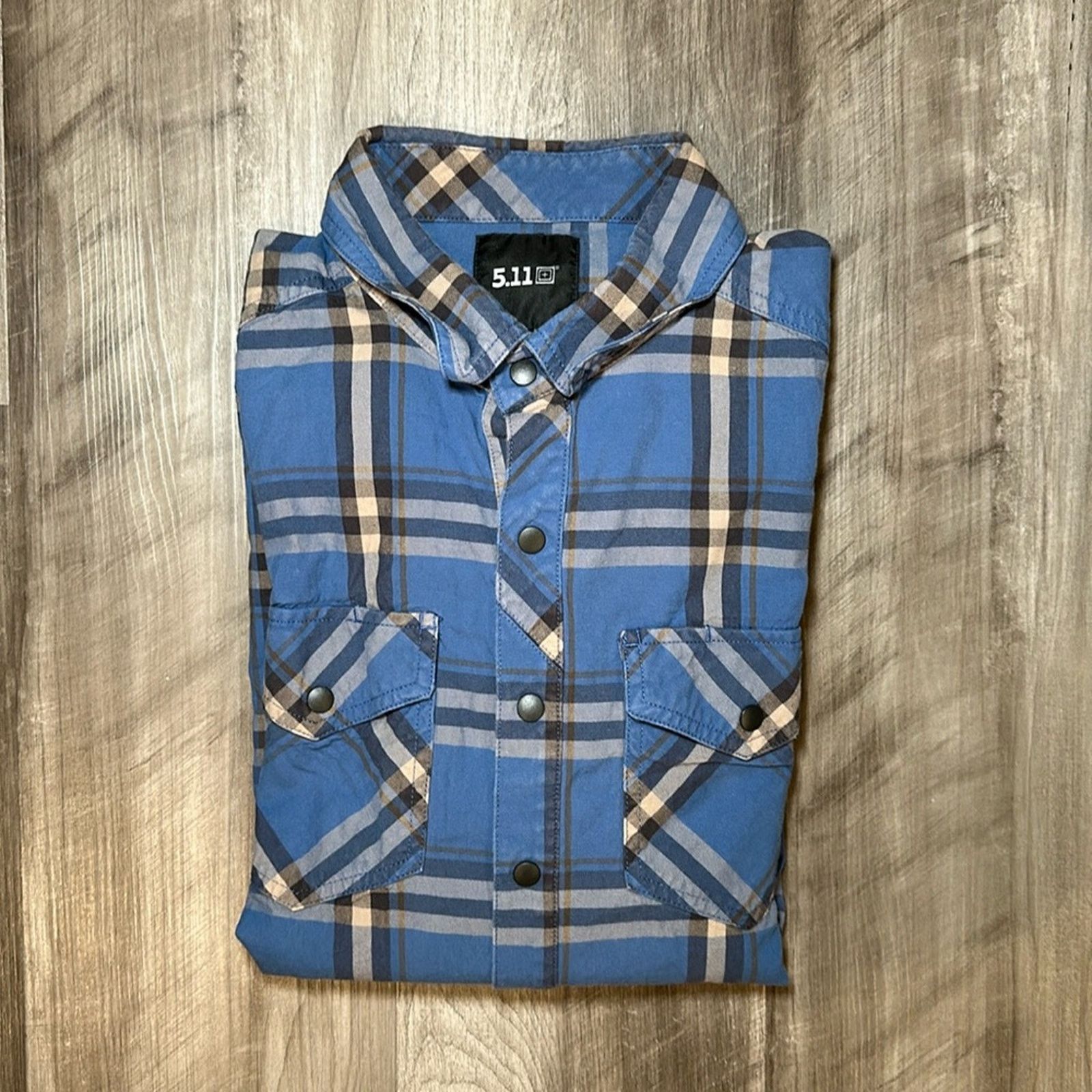5.11 5.11 Tactical Long Sleeve Snap Button - Medium Size US M / EU 48-50 / 2 - 1 Thumbnail