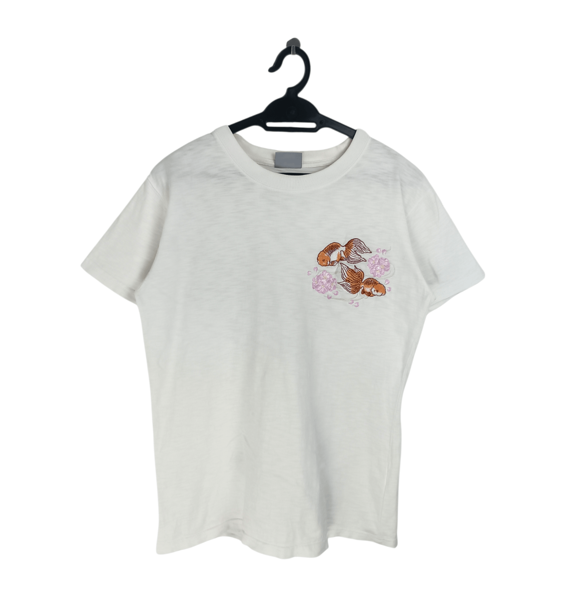 Japanese Brand VINTAGE SUKAJAN STYLE JAPANESE KOI FULL EMBROIDERY VERY RARE Size US M / EU 48-50 / 2 - 2 Thumbnail