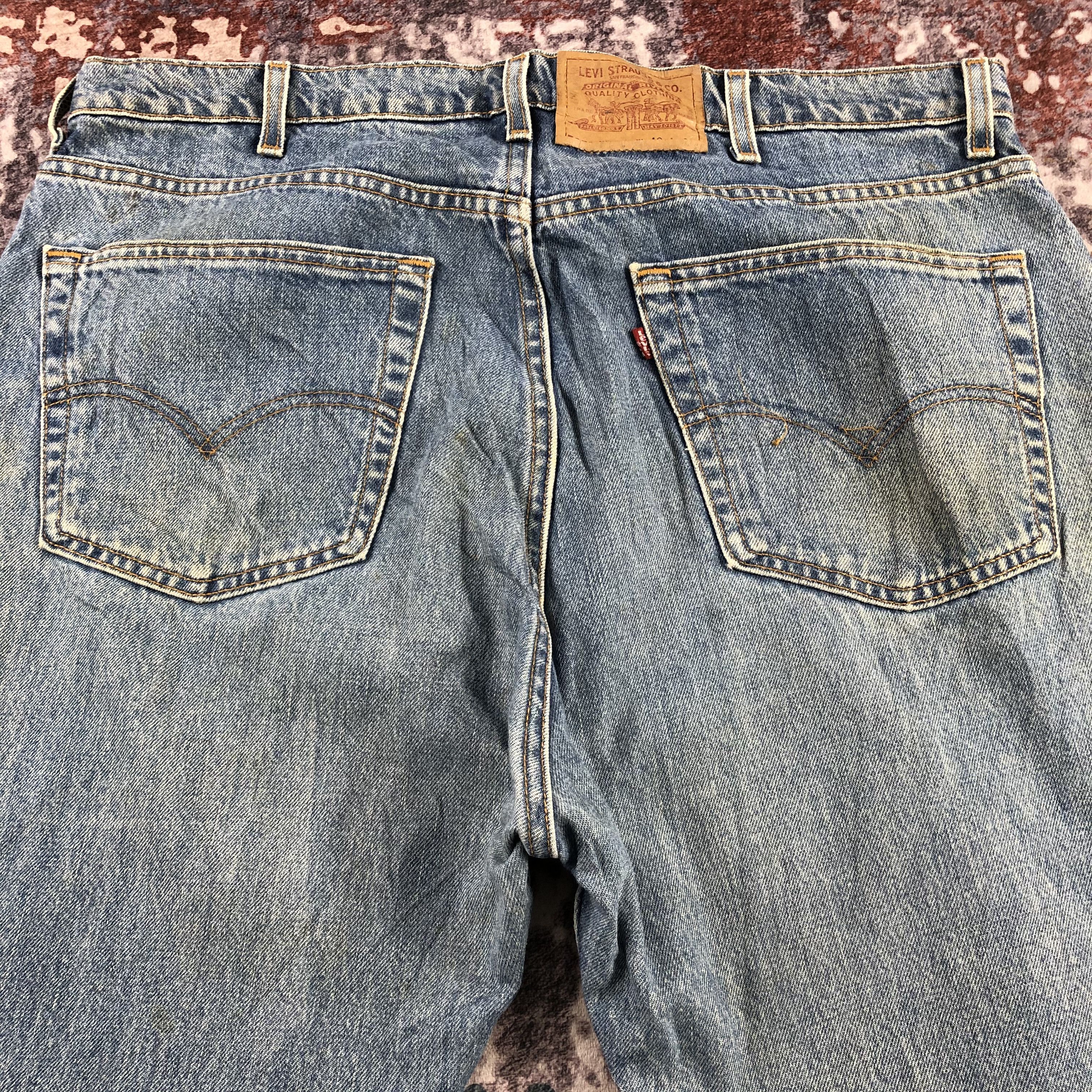 Levi's × Vintage 90s Vintage Blue Wash Levis 505 Jeans-JM2821 Size US 40 / EU 56 - 5 Thumbnail