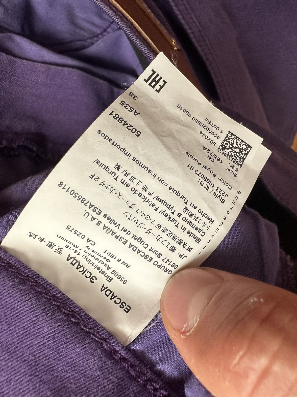 Escada escada vintage jeans 38 M Size 26" / US 2 / IT 38 - 5 Thumbnail