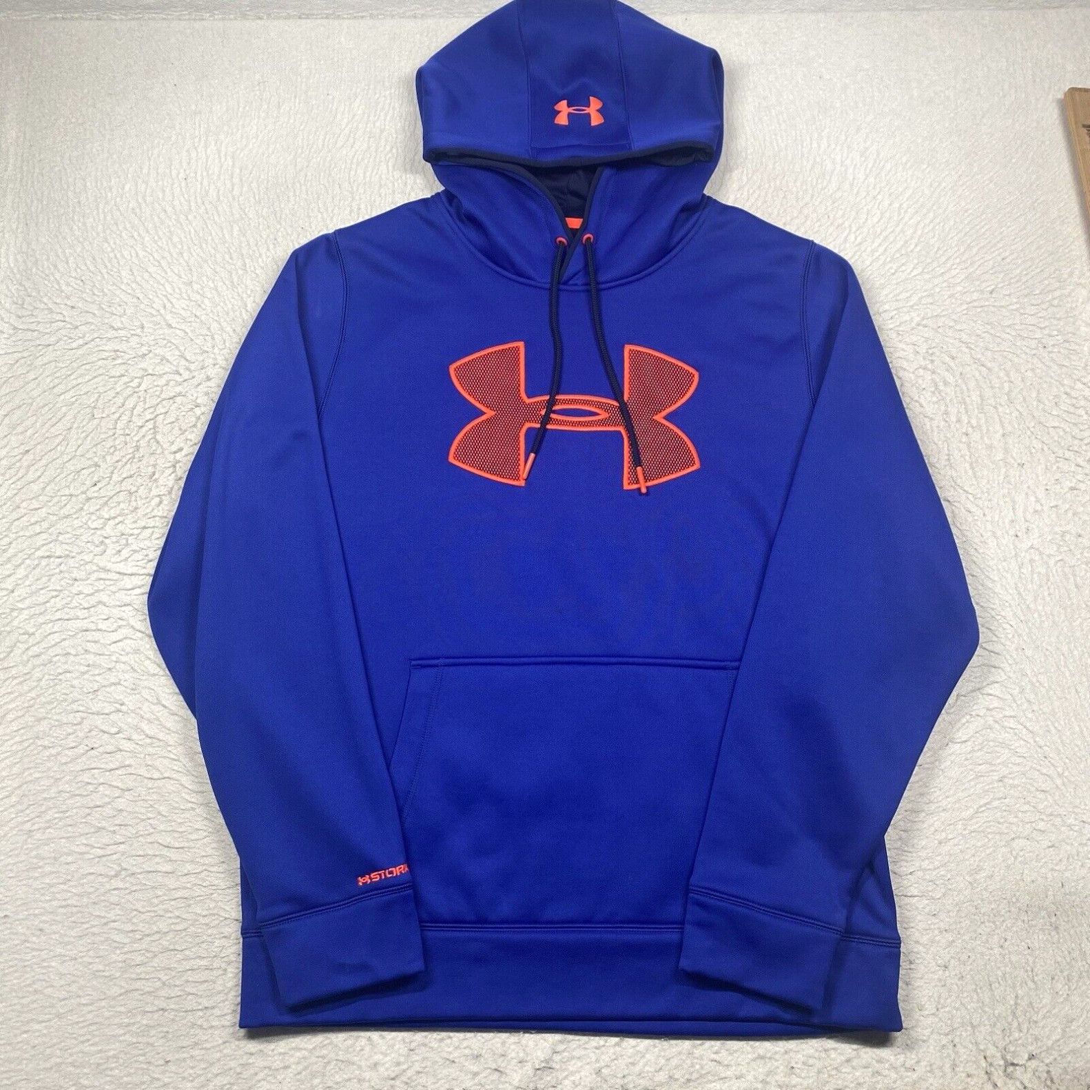Under Armour Under Armour Storm1 Hoodie Mens Large Blue Pullover Drawstring Long Sleeve Ua Grailed