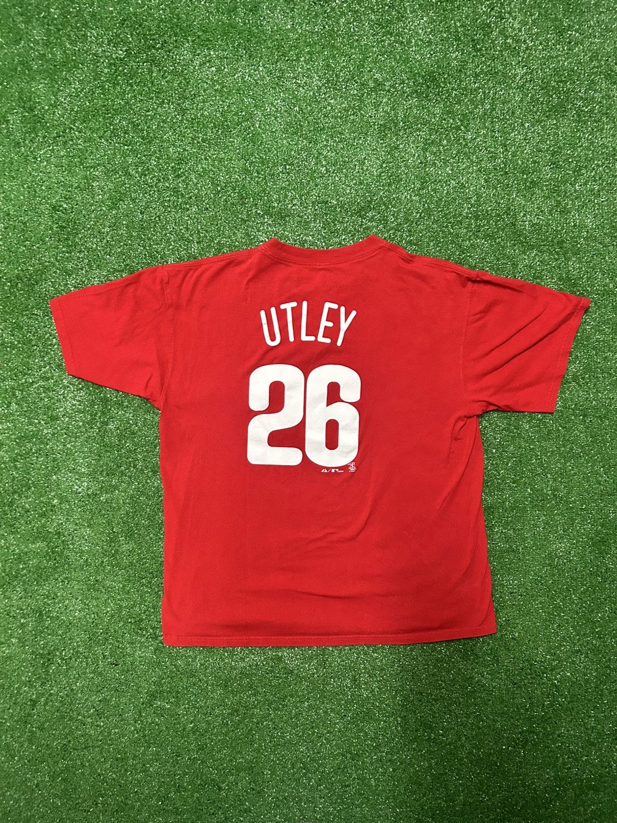 Majestic × Vintage Vintage Chase Utley jersey shirt majestic Phillies Size US XL / EU 56 / 4 - 1 Thumbnail