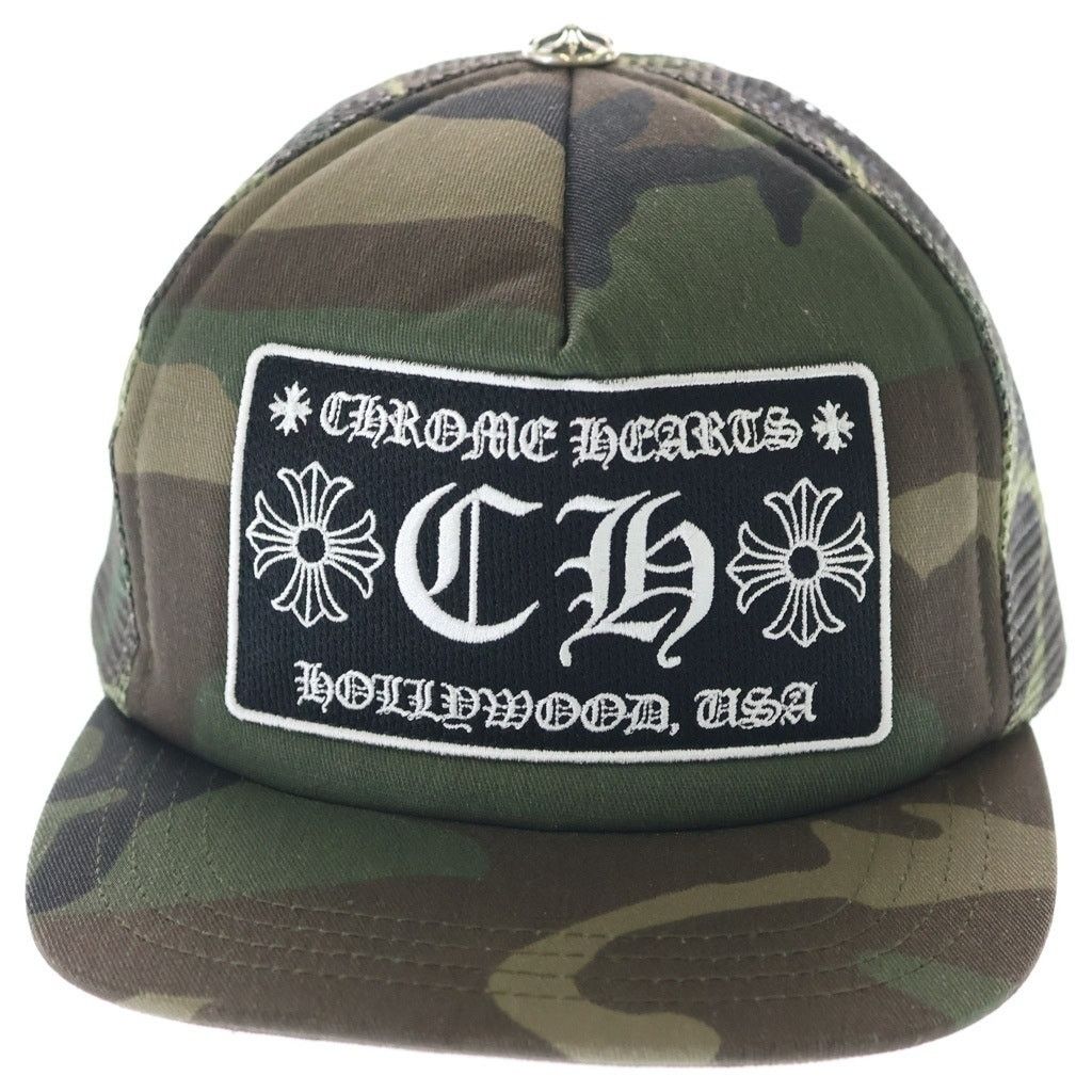 Chrome Hearts Chrome Hearts Camouflage Trucker Cap Size ONE SIZE - 4 Thumbnail