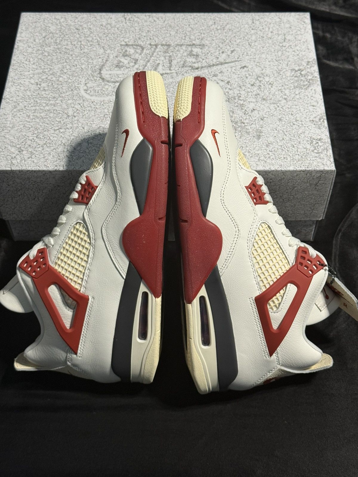 Nike Air Jordan 4 Retro OG SP Nigel Sylvester Brick After Brick Size US 12.5 / EU 45-46 - 6 Thumbnail