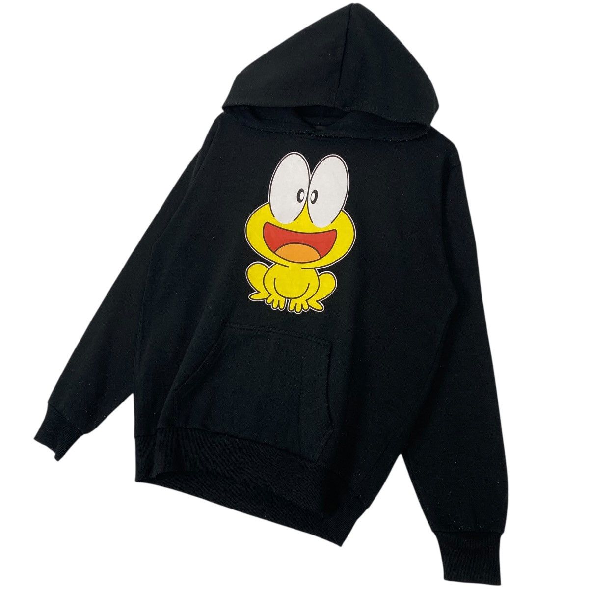 Other Vintage Anime Gusty Frog Black Hoodie Sweater Black Size M Size US M / EU 48-50 / 2 - 2 Thumbnail