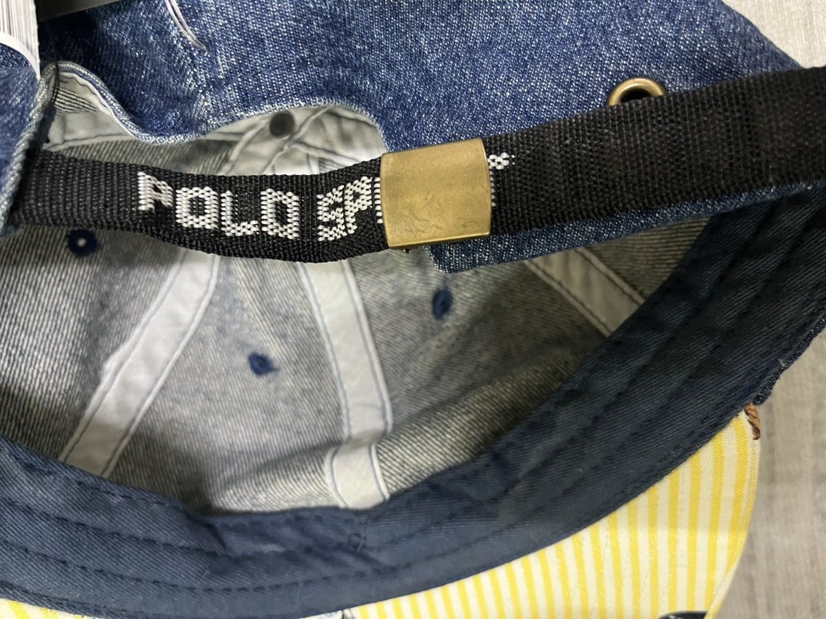 Polo Ralph Lauren Vintage 90s polo ralph lauren bear denim hat Size ONE SIZE - 7 Thumbnail