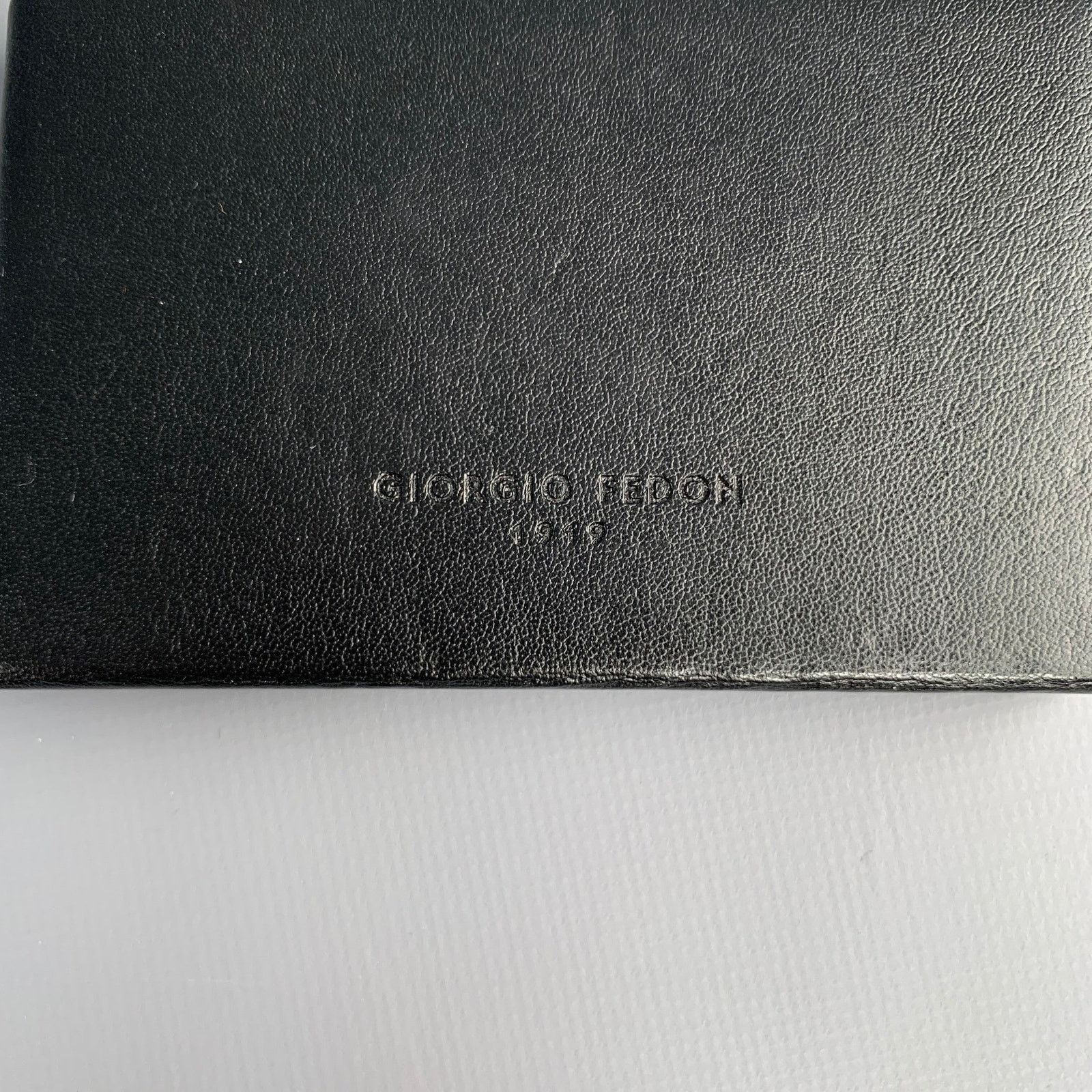 Other GIORGIO FEDOM Black Leather Card Case Leather Goods Size ONE SIZE - 3 Thumbnail