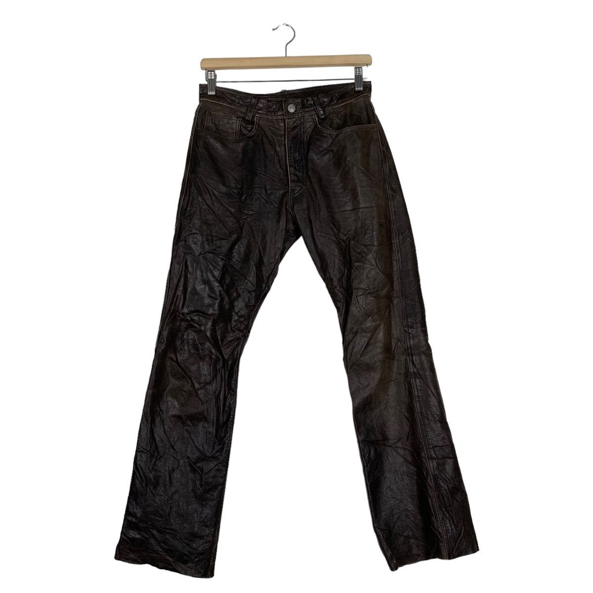 Leather UNION MADE by C's Men Leather Pant #0885-C40 Size US 30 / EU 46 - 1 Thumbnail