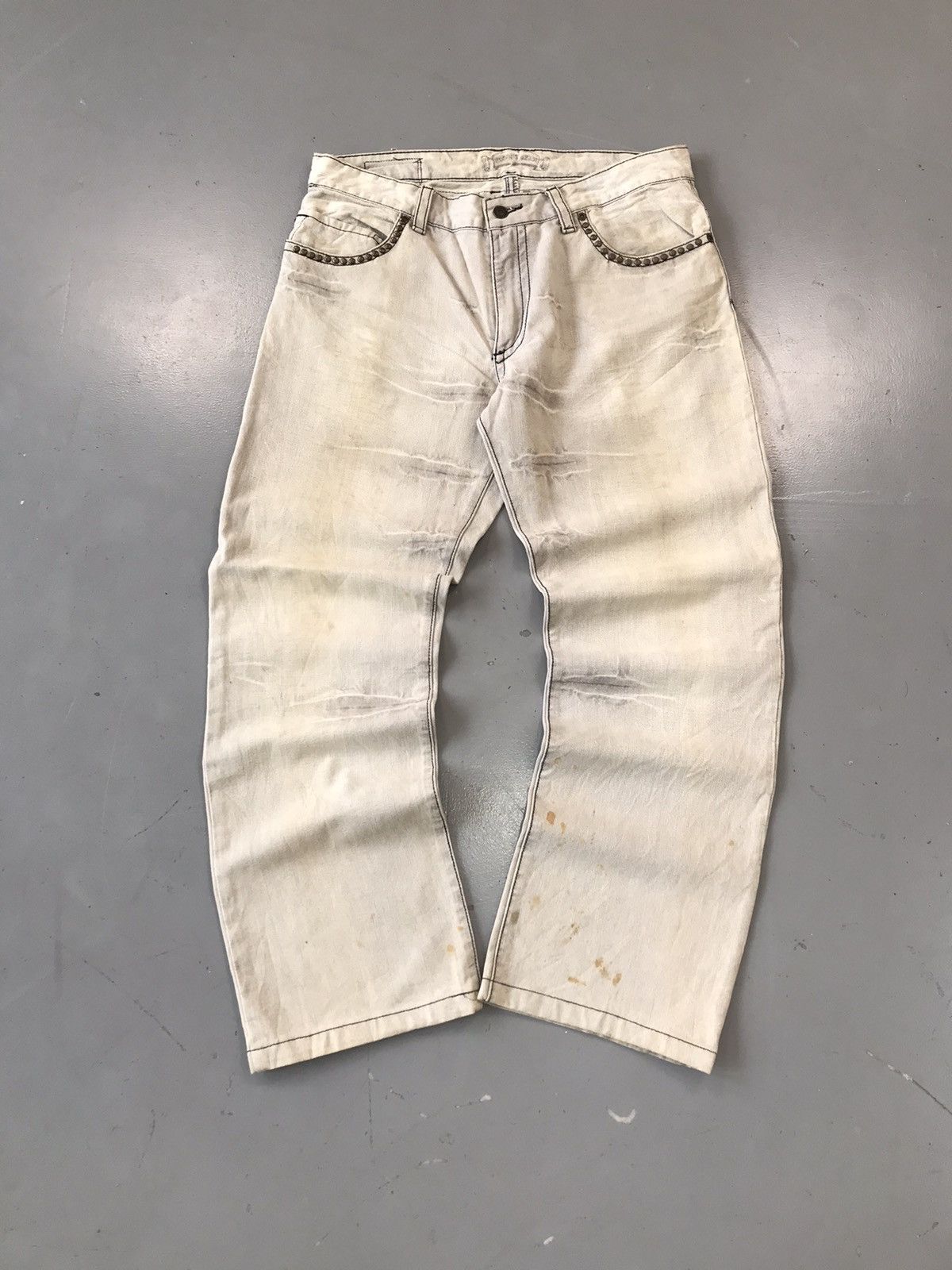 Vintage Robins Jeans Rap Style hot Denim Jeans Y2K