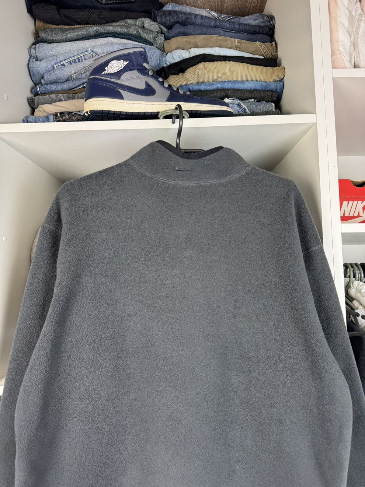 Nike Vintage Nike 1/4 Zip Fleece Pullover Side Zips Size US M / EU 48-50 / 2 - 16 Thumbnail