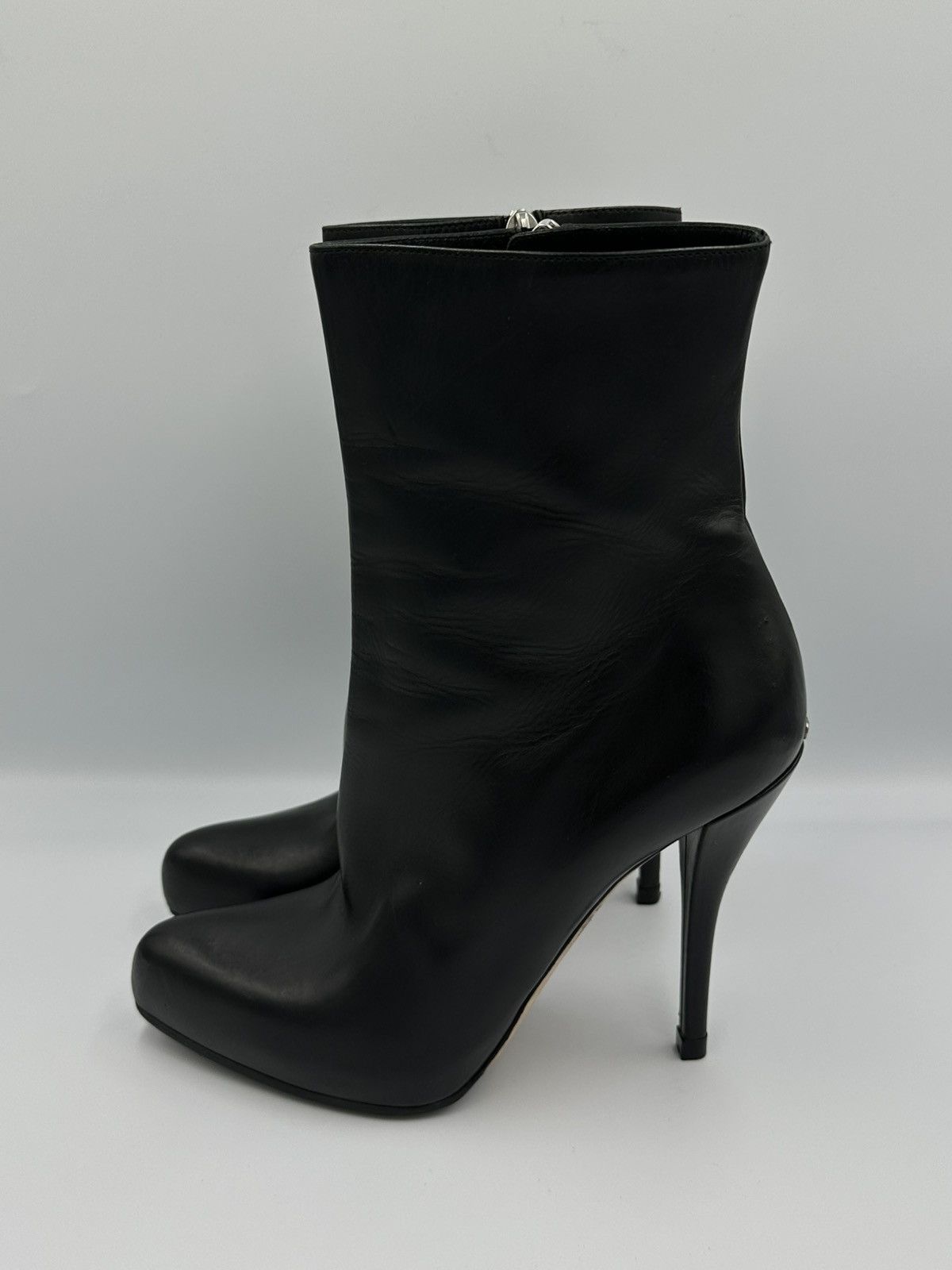 Dior Dior Leather boots metal logo CD on back made in Italy Size US 6 / IT 36 - 2 Thumbnail