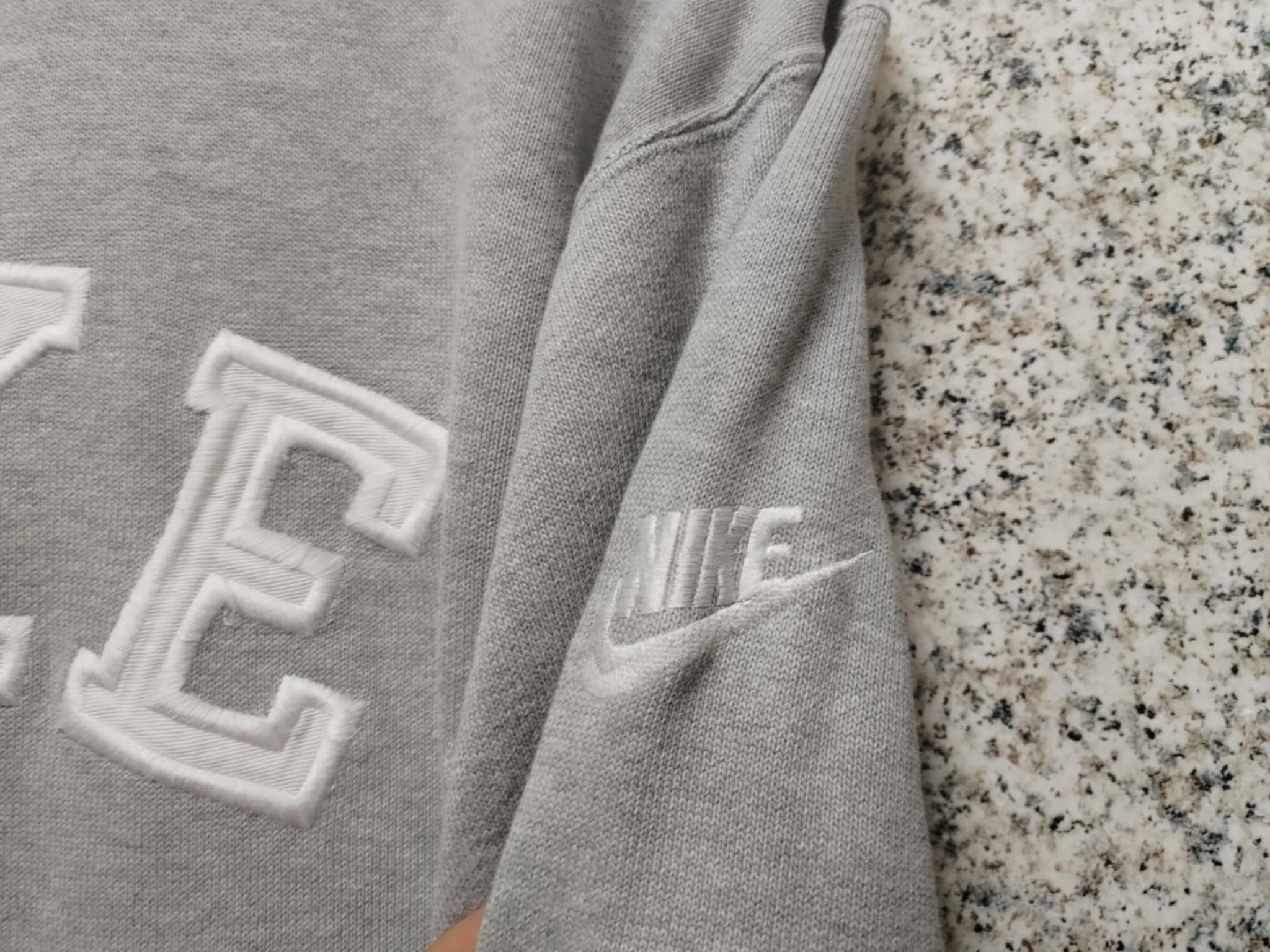 Nike × Vintage Vintage Nike Distressed Faded Hoodie Size US L / EU 52-54 / 3 - 4 Thumbnail