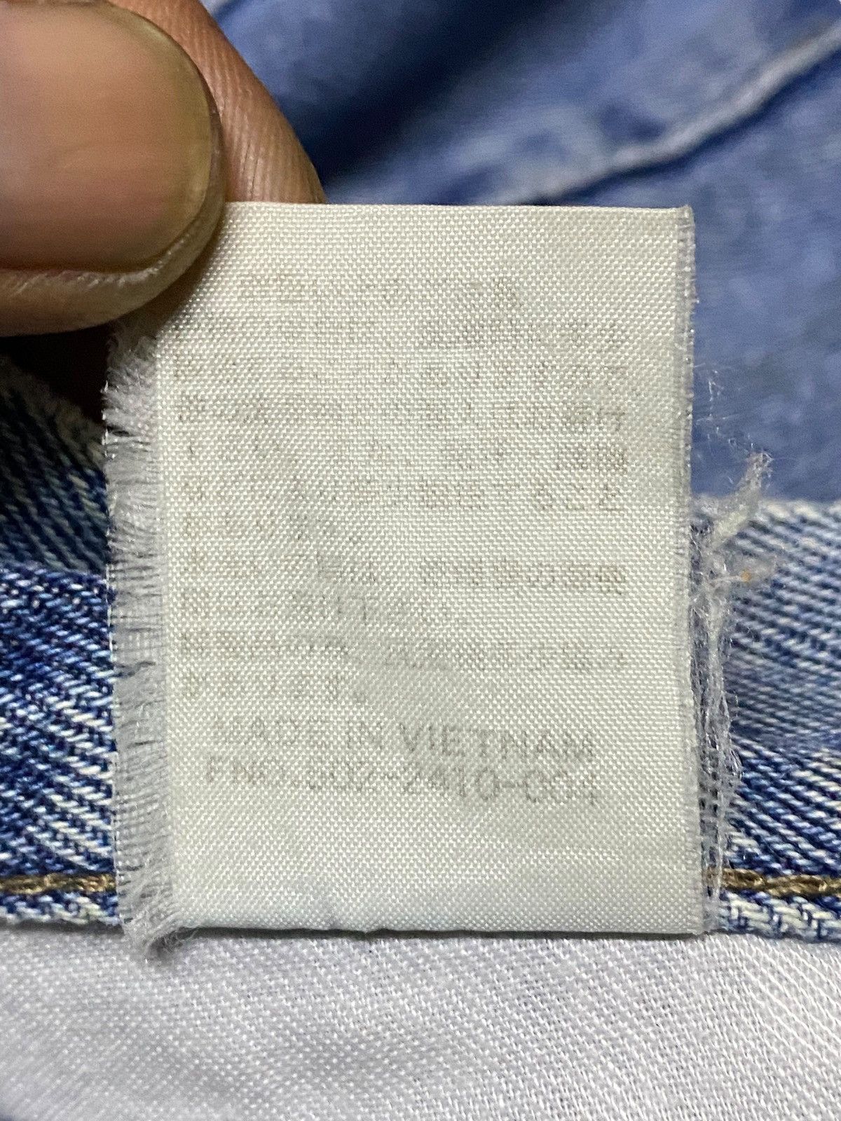 Renoma Vintage UP Renoma Uniform Prestige Distressed Loose Jeans Size US 33 - 14 Thumbnail