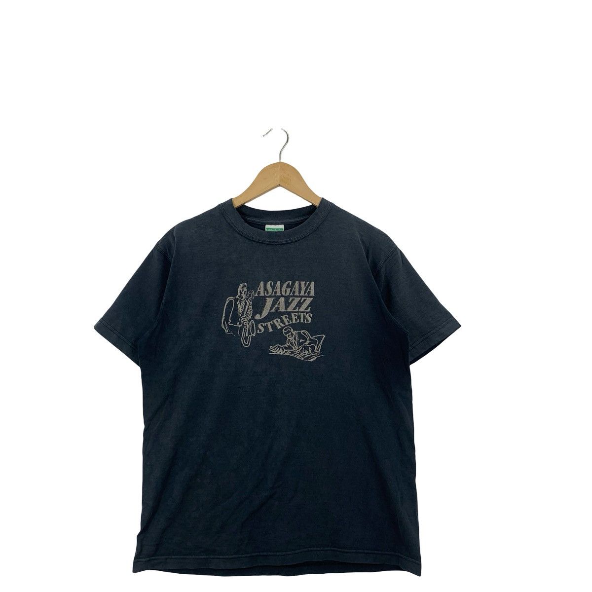 Vintage Vintage ASAGAYA JAZZ STREET Annual Jazz Festival Tee Shirt Size US L / EU 52-54 / 3 - 4 Thumbnail