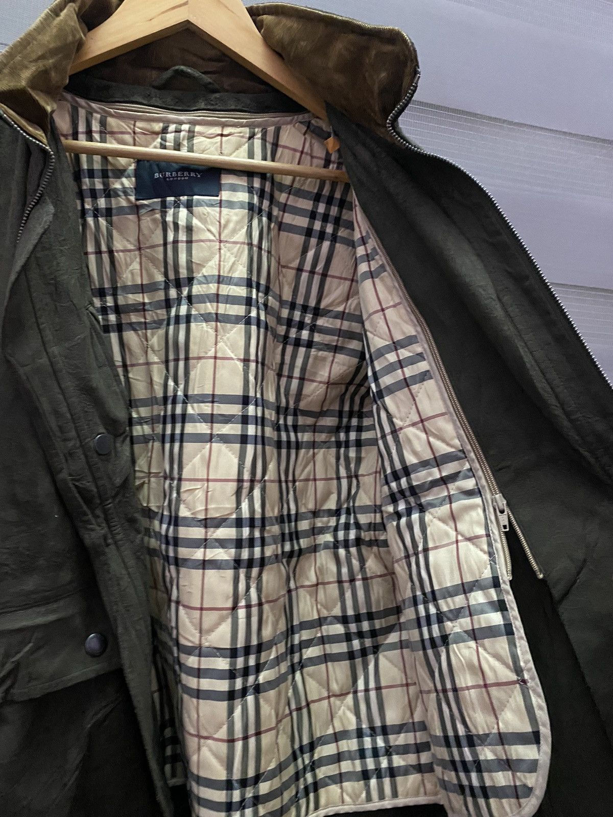 Burberry Vintage 90s Burberrys Novacheck Jacket Size US L / EU 52-54 / 3 - 5 Thumbnail