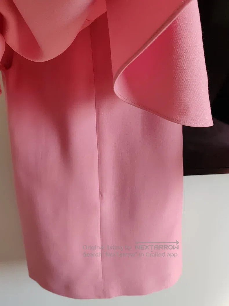 Valentino Valentino Shawl design dress Size S / US 4 / IT 40 - 4 Thumbnail