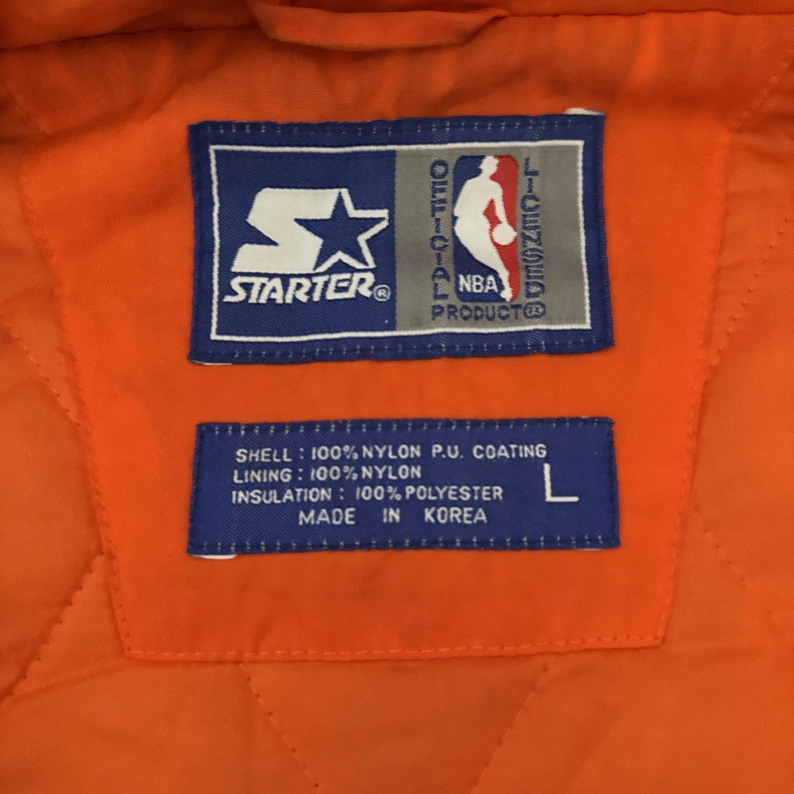 Starter New York Knicks Starter Jacket Large Size US L / EU 52-54 / 3 - 5 Thumbnail