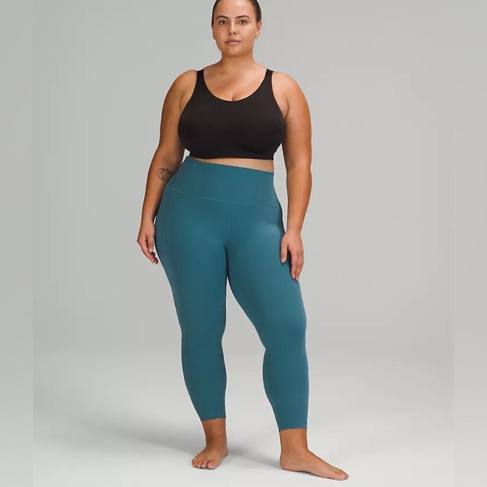 Lululemon NEW! $128 Align High Rise HR Pant 25” Pocket Capture Blue 20 Size 42" / US 20 - 5 Thumbnail