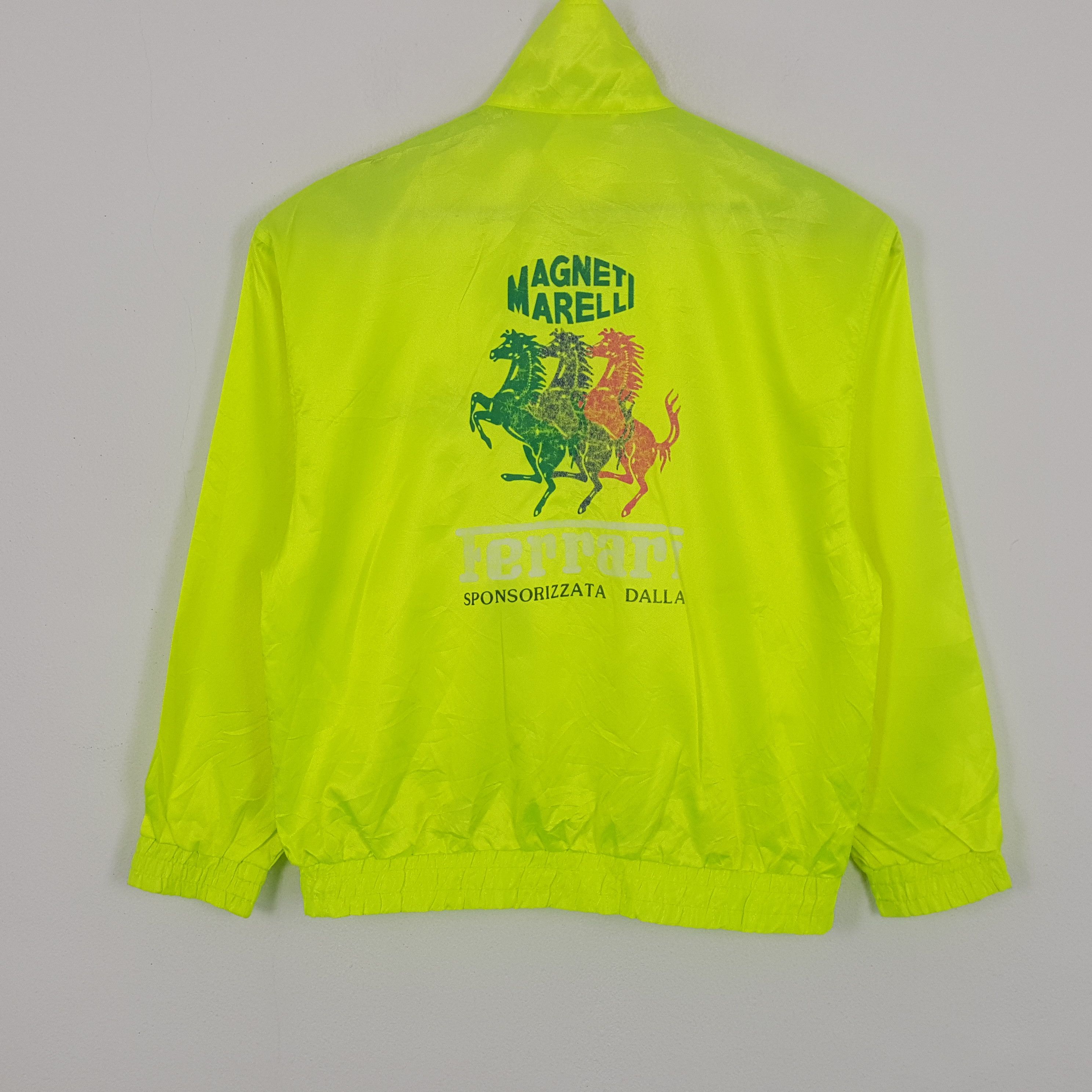 Ferrari × Vintage MAGNETI MARELLI FERRARI Logo Style Windbreaker Jacket Size US M / EU 48-50 / 2 - 1 Thumbnail