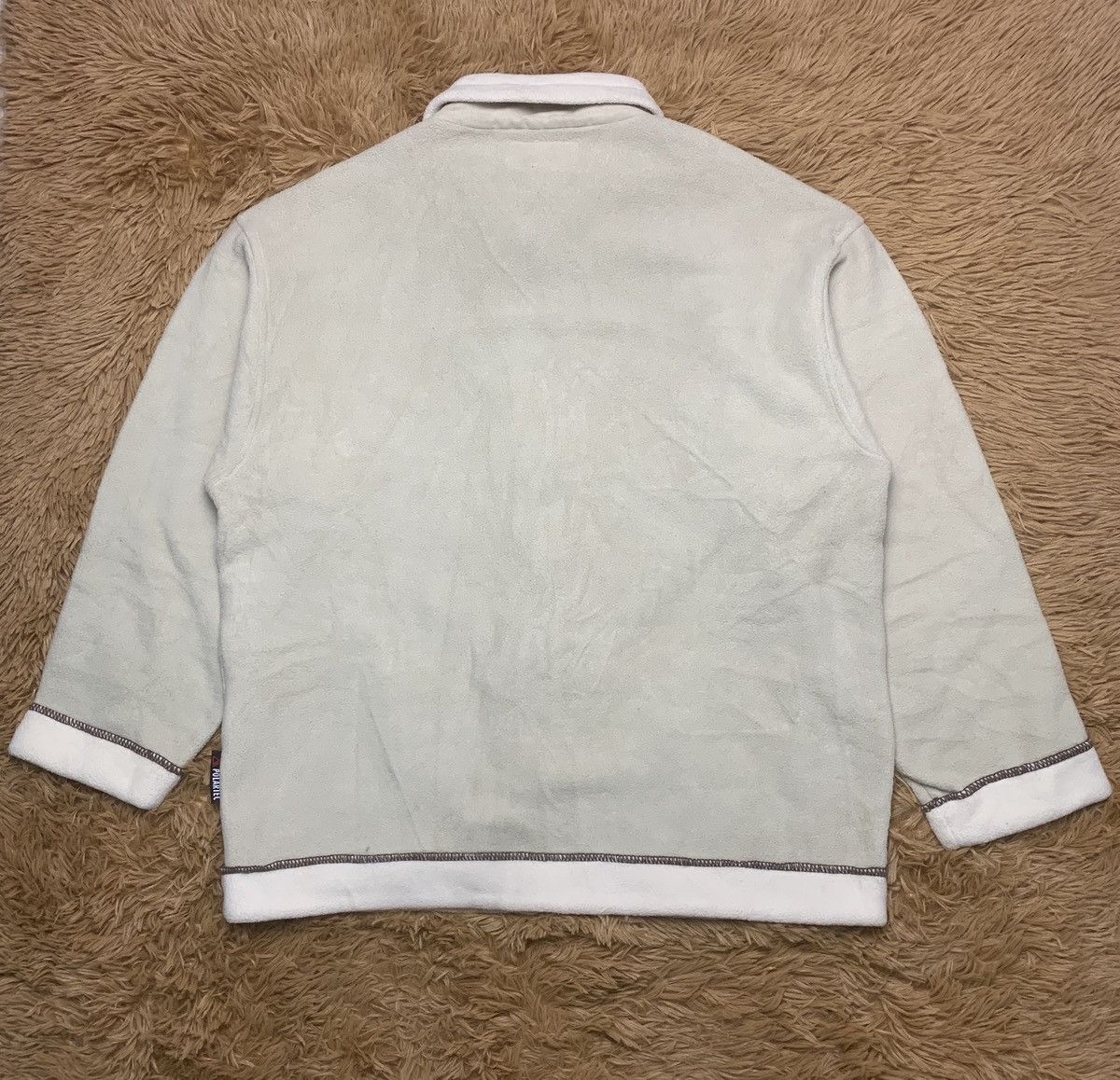 Vintage 90s Silvy Walking Fu Manchu Polartec Sweat Jacket Size US XL / EU 56 / 4 - 2 Thumbnail