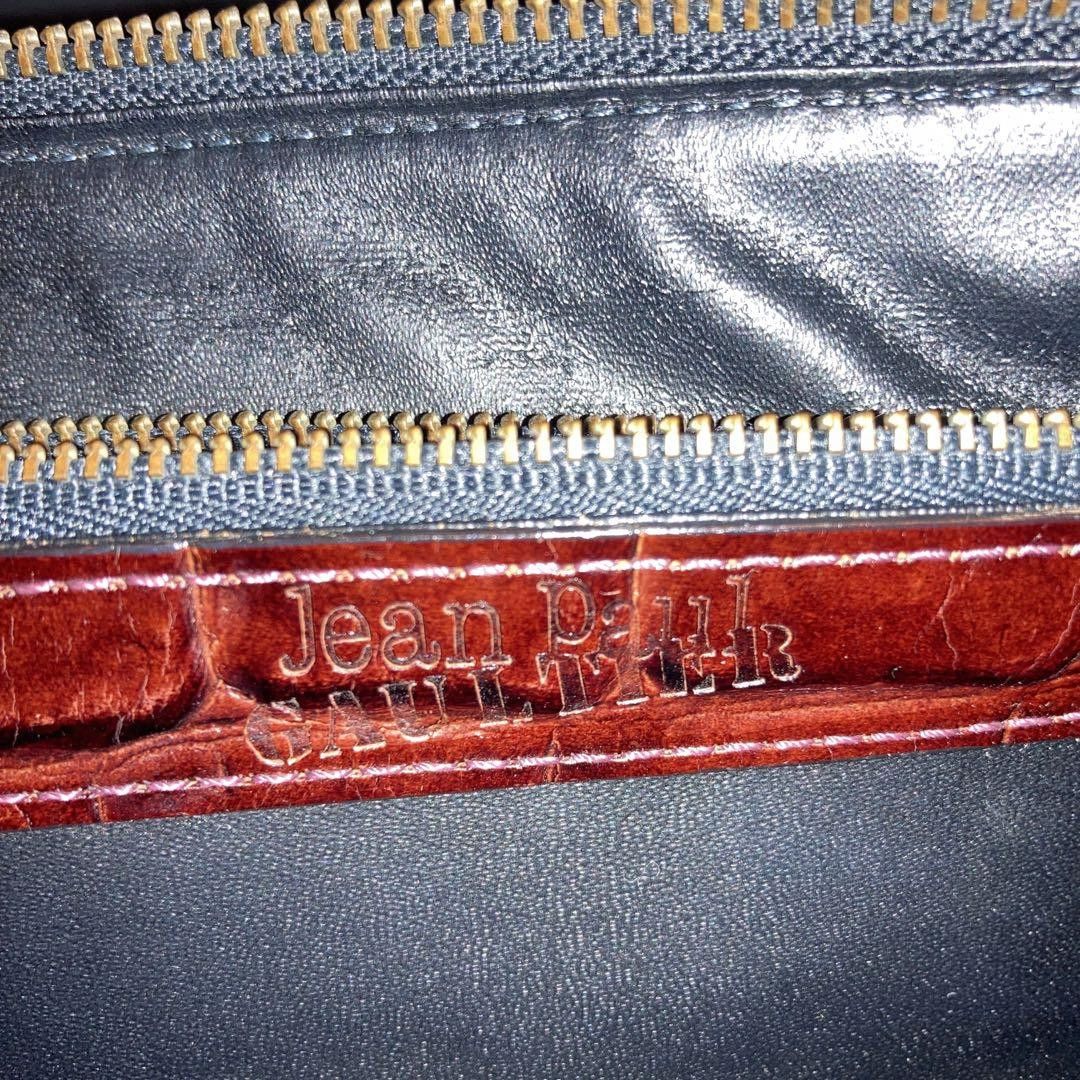Jean Paul Gaultier Logo Crocodile Embossed 2 Way Shoulder Bag Size ONE SIZE - 6 Thumbnail