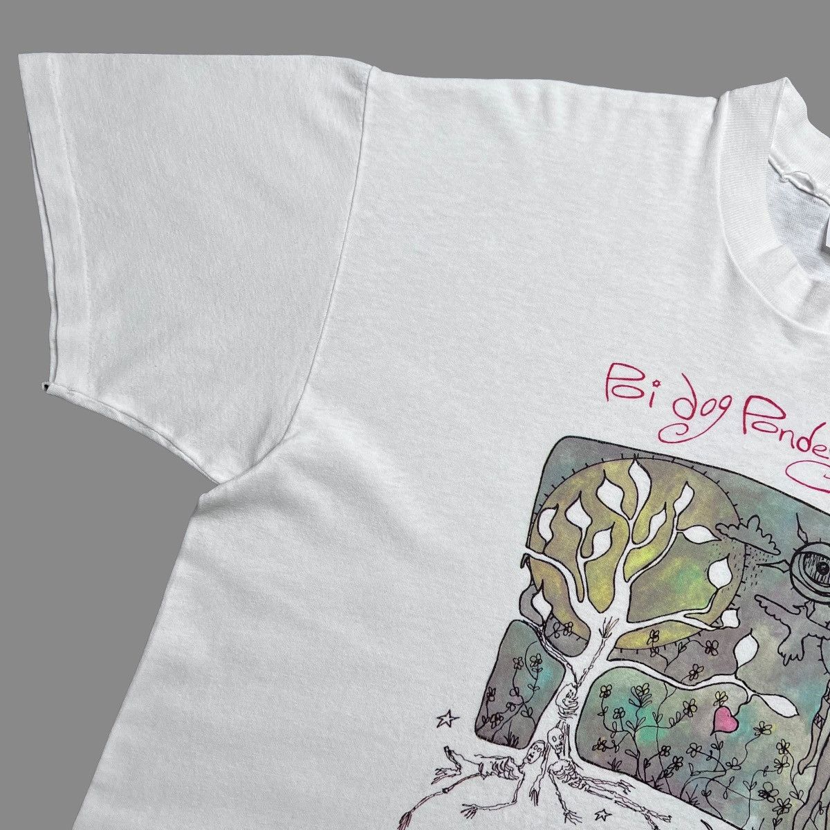 MLB × Vintage Vintage 1980s Poi Dog Pondering Rock Grunge Band T-Shirt Size US XL / EU 56 / 4 - 8 Thumbnail
