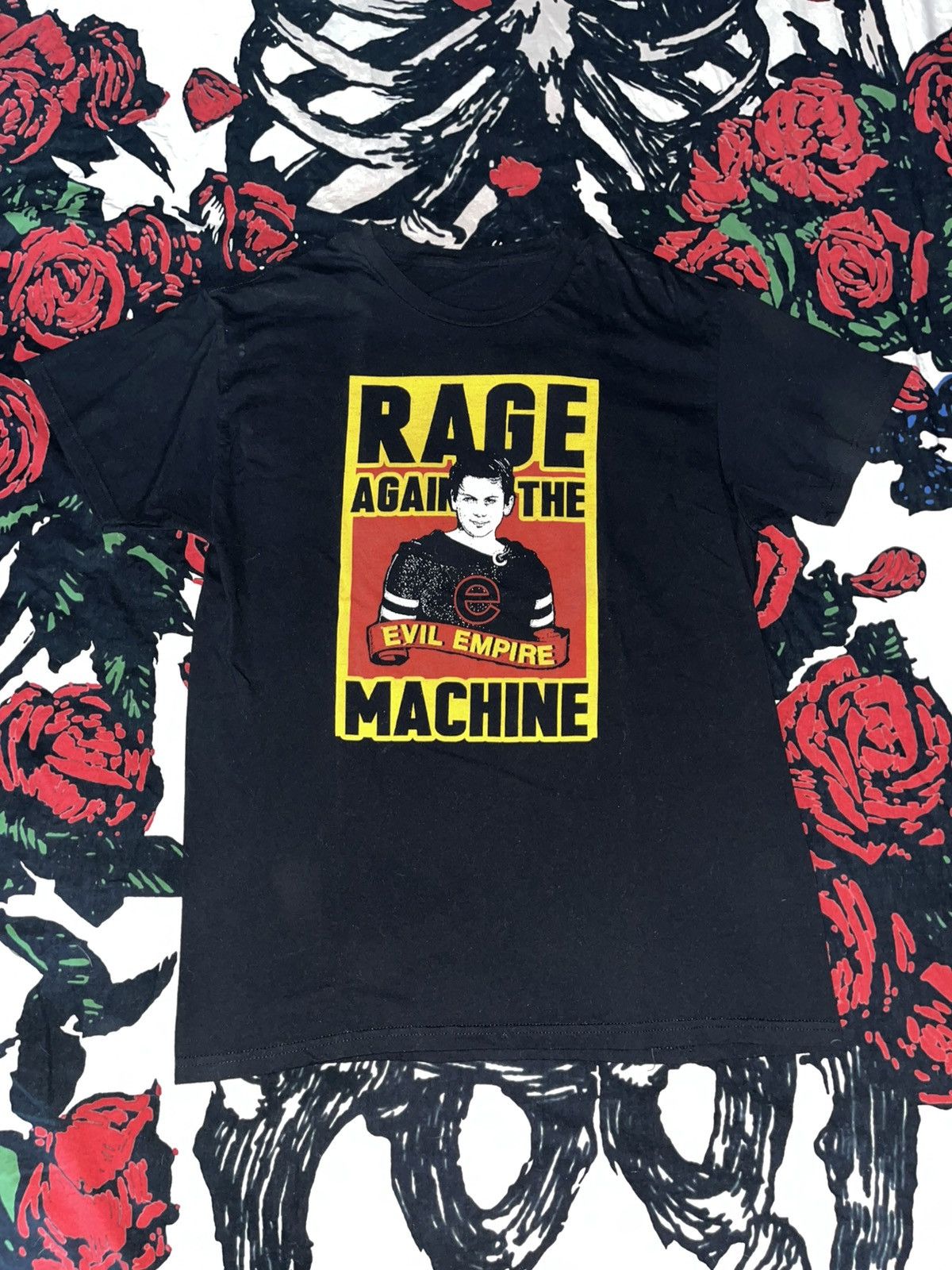 Unsound Rags Crazy Y2K Faded Thrashed Distressed ERD Grunge RATM Band Tee Size US L / EU 52-54 / 3 - 1 Thumbnail