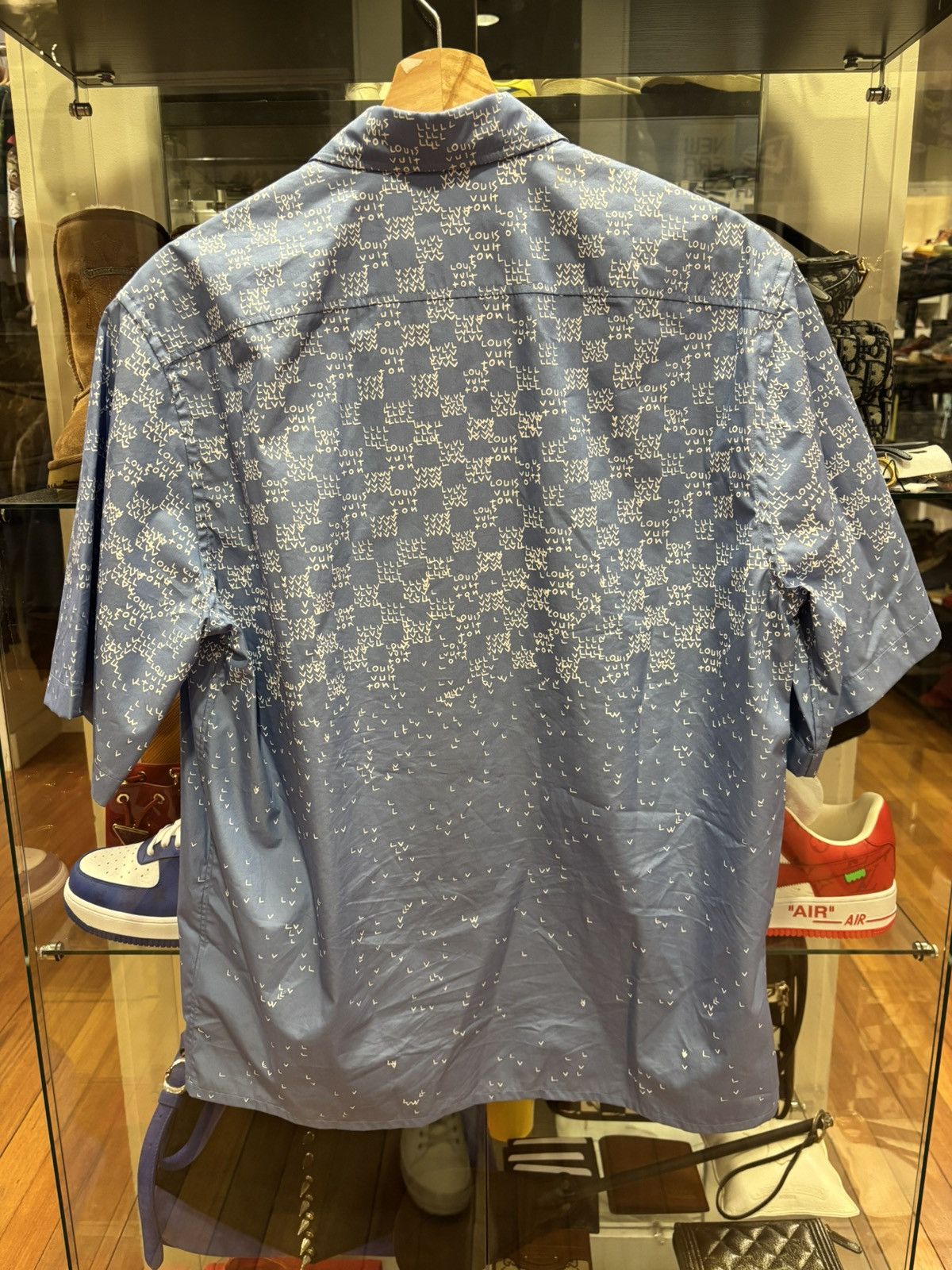 Louis Vuitton LV Damier Spread Button Up Shirt Size US S / EU 44-46 / 1 - 3 Thumbnail