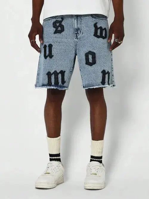 Other Akahori x Ruuko Denim Jeans DRIP Shorts Jorts Size US 32 / EU 48 - 6 Thumbnail