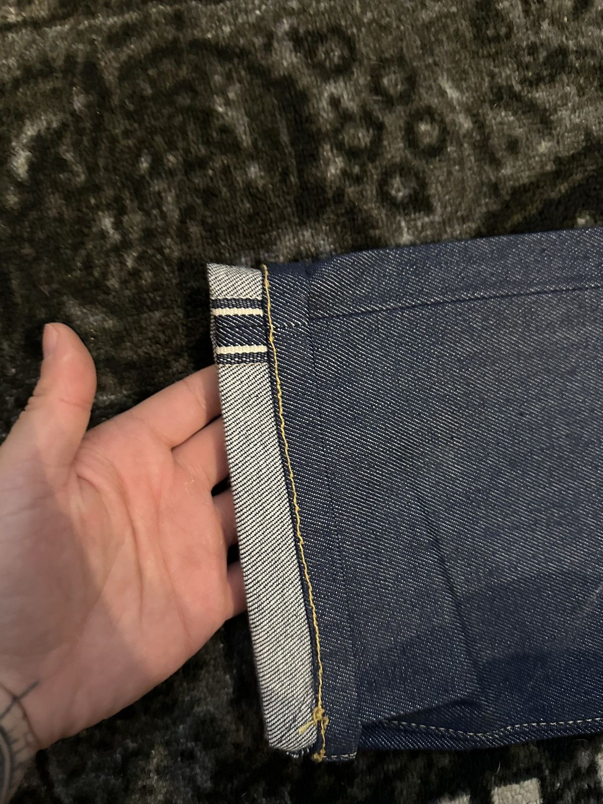 Levi's Levis 501 blue tab organic cotton blend Size US 30 / EU 46 - 2 Thumbnail