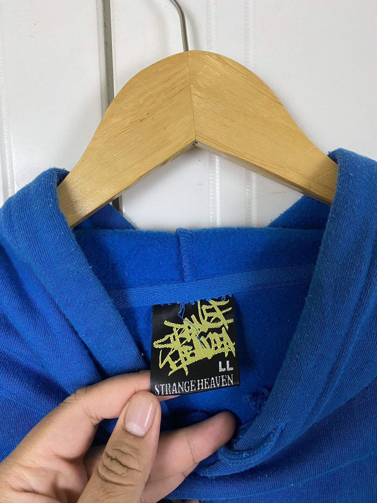 Japanese Brand × Vintage Vintage Strange Heaven Hoodies Size US XL / EU 56 / 4 - 9 Thumbnail