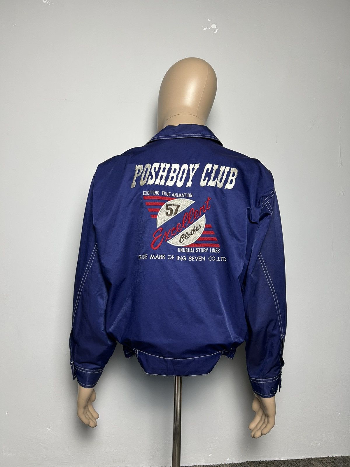 Japanese Brand POSH BOY BUTTON UP JACKET Size US M / EU 48-50 / 2 - 6 Thumbnail