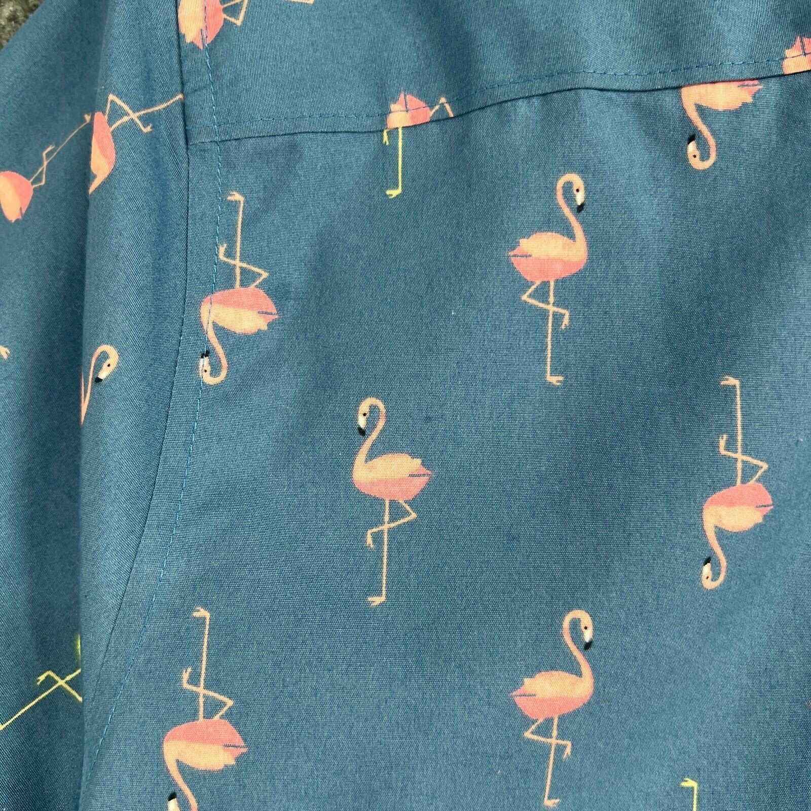 Lands' End Lands End No Iron Supima Short Sleeve Shirt Flamingo Size 14 Size XL / US 12-14 / IT 48-50 - 8 Thumbnail