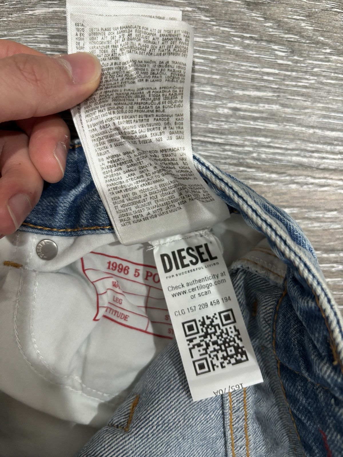 Diesel Diesel D-Rise Size US 27 - 7 Thumbnail