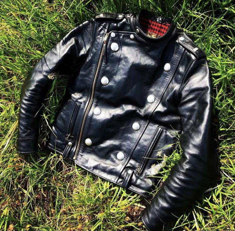 サイズ34JoeMcCoy wayward 30s sports jacket The Real McCoy's COOPER 30S SPORTS JACKET - BLACK HORSEHIDE