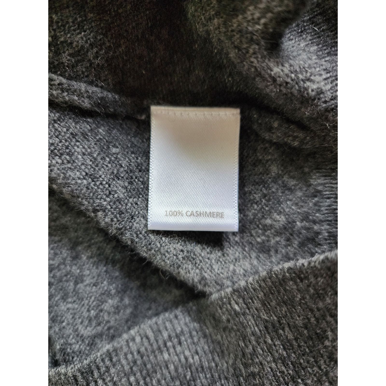 Cremieux Cremieux 100% Luxury Cashmere Mens Sweater XL Heathered Gray Size US XL / EU 56 / 4 - 4 Thumbnail