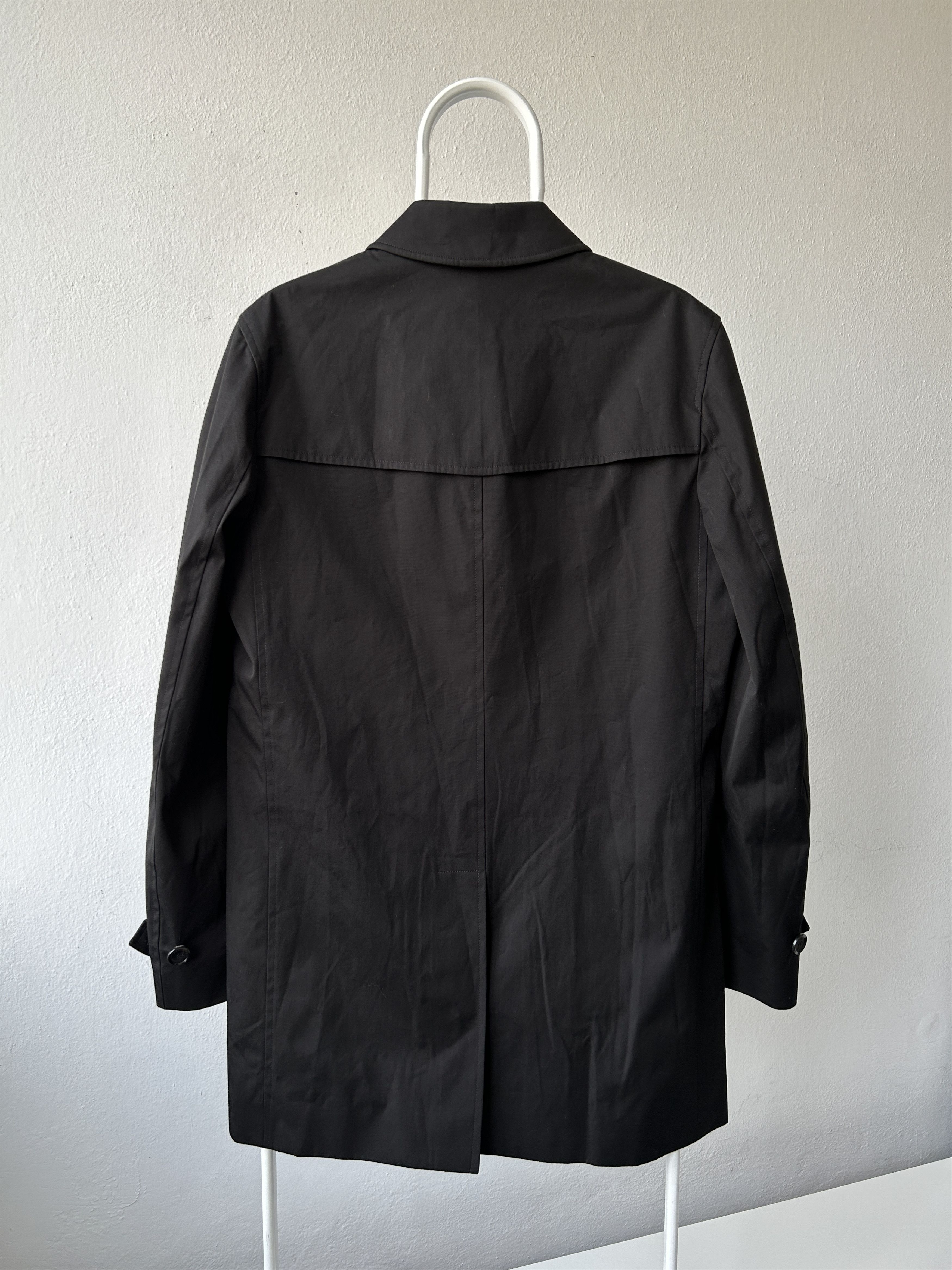 Burberry Burberry black trench coat Size US M / EU 48-50 / 2 - 2 Thumbnail