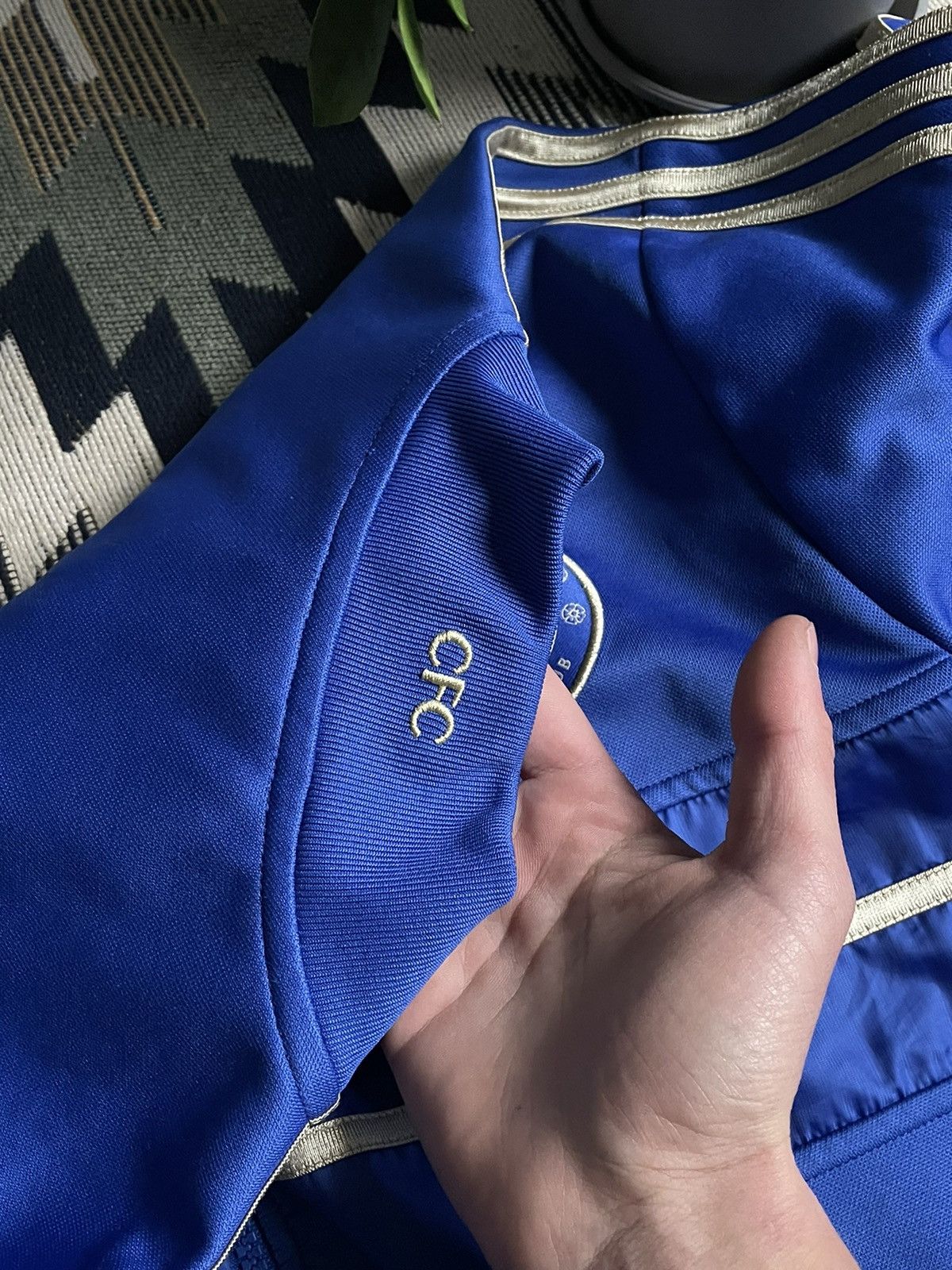 Adidas × Chelsea Soccer × Vintage Adidas 2012 Chelsea Track Top Jacket Size US XL / EU 56 / 4 - 6 Thumbnail