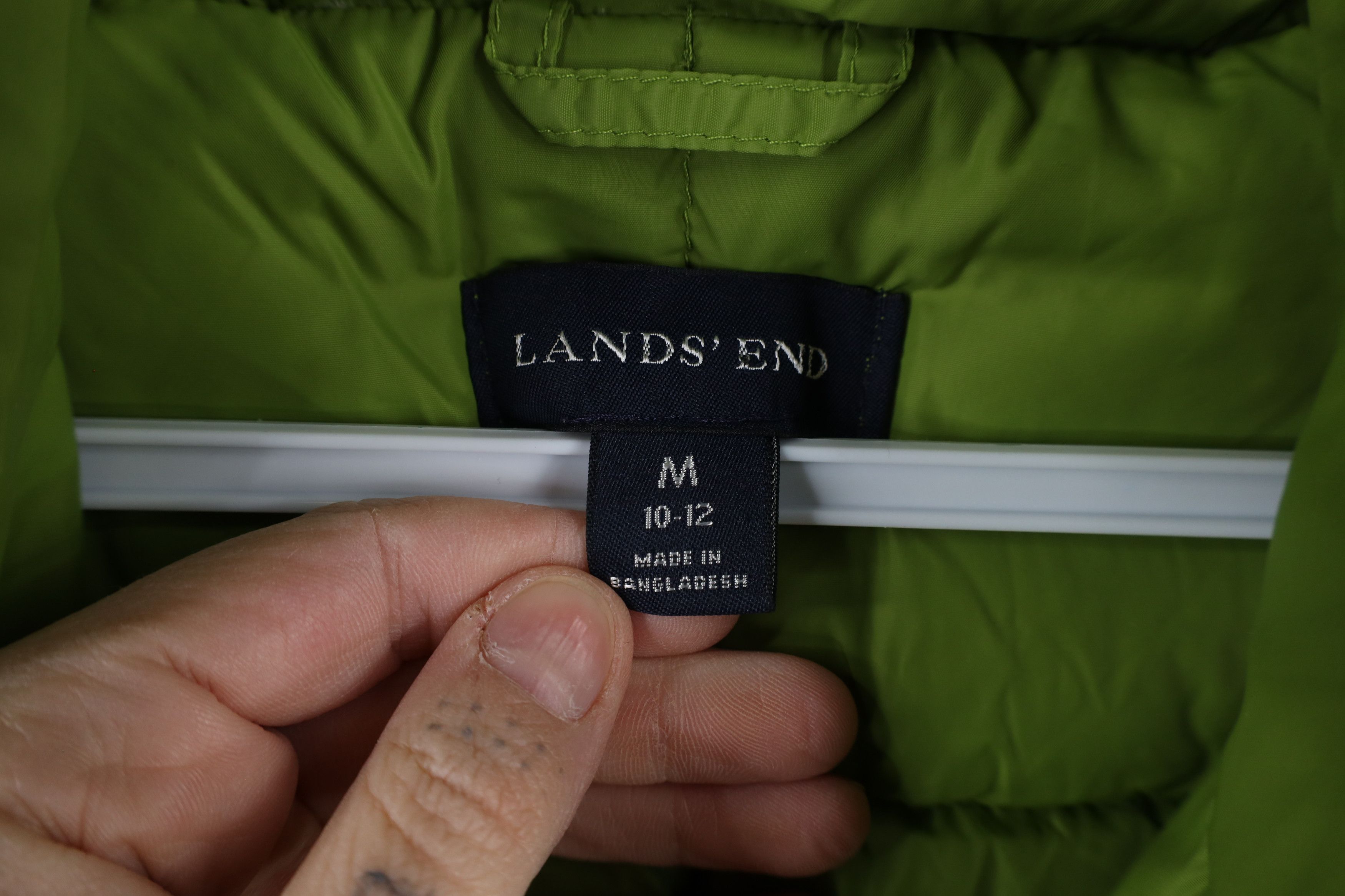 Lands' End × Vintage Vintage Lands End Down Insulated Puffer Vest Jacket Size M / US 6-8 / IT 42-44 - 6 Thumbnail