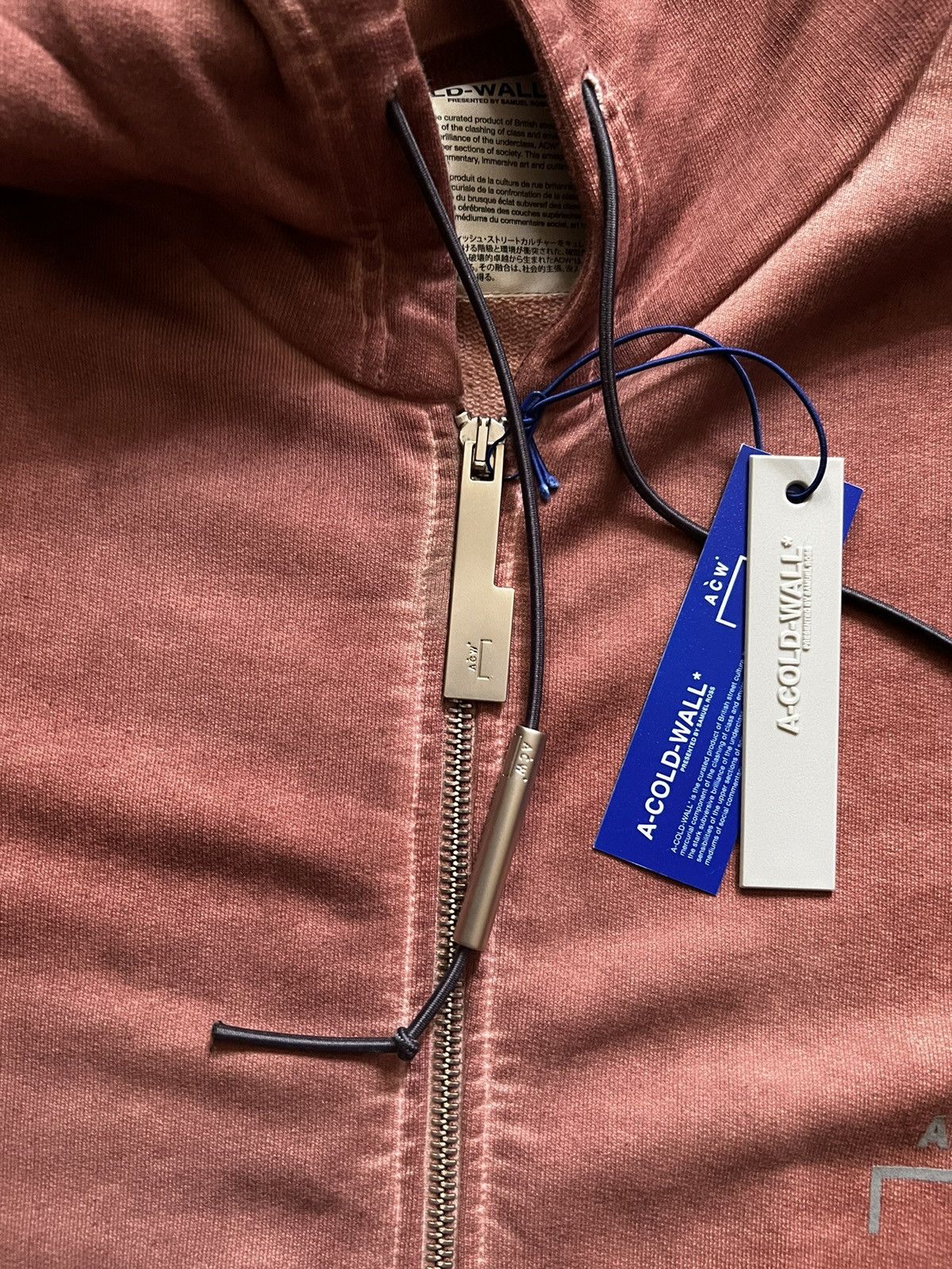 A-COLD-WALL* ACW A-COLD-WALL - Basic Zip Hoodie - Size XL⭐️NEW with Tags Size US XL / EU 56 / 4 - 8 Thumbnail
