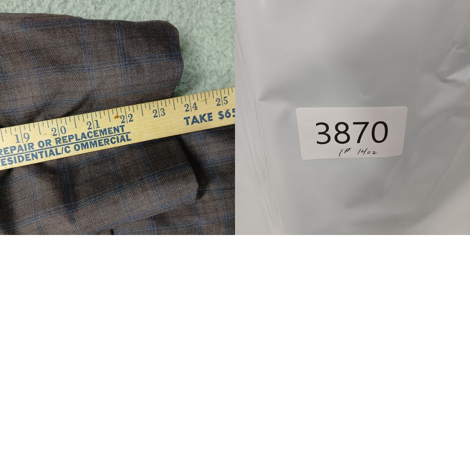 Jack Victor VINTAGE Jack Victor Blazer Sport Coat Brown Plaid 54R Wool Canada Men Size 54R - 8 Thumbnail