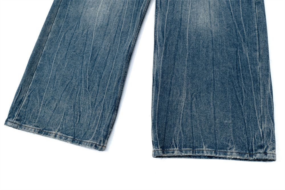 Japanese Brand × Jean High street distressed washed cracked punk trendy jeans Size US 32 / EU 48 - 6 Thumbnail