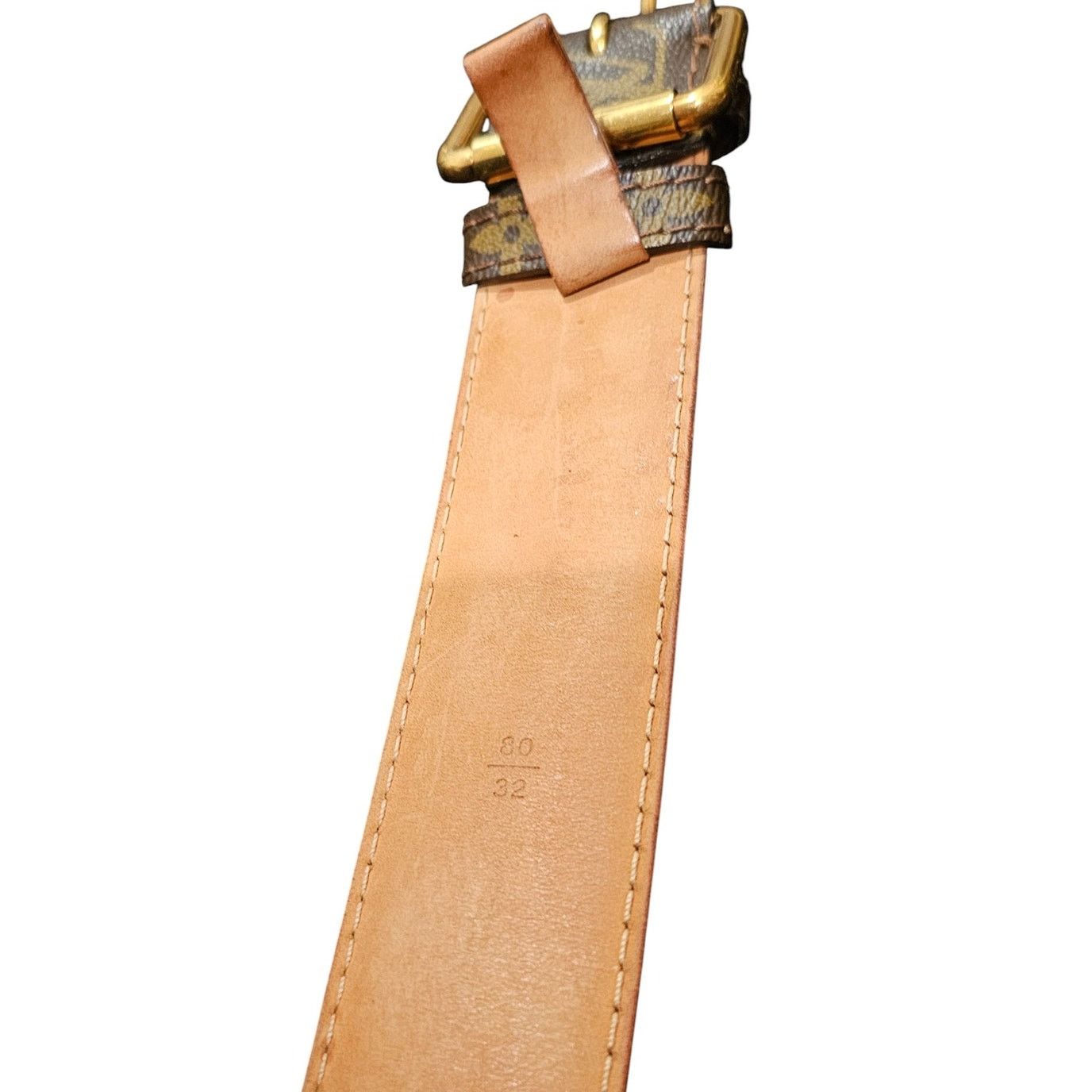 Louis Vuitton Louis Vuitton Monogram Ceinture Pochette Solo 80cm/32in Belt Size ONE SIZE - 9 Thumbnail