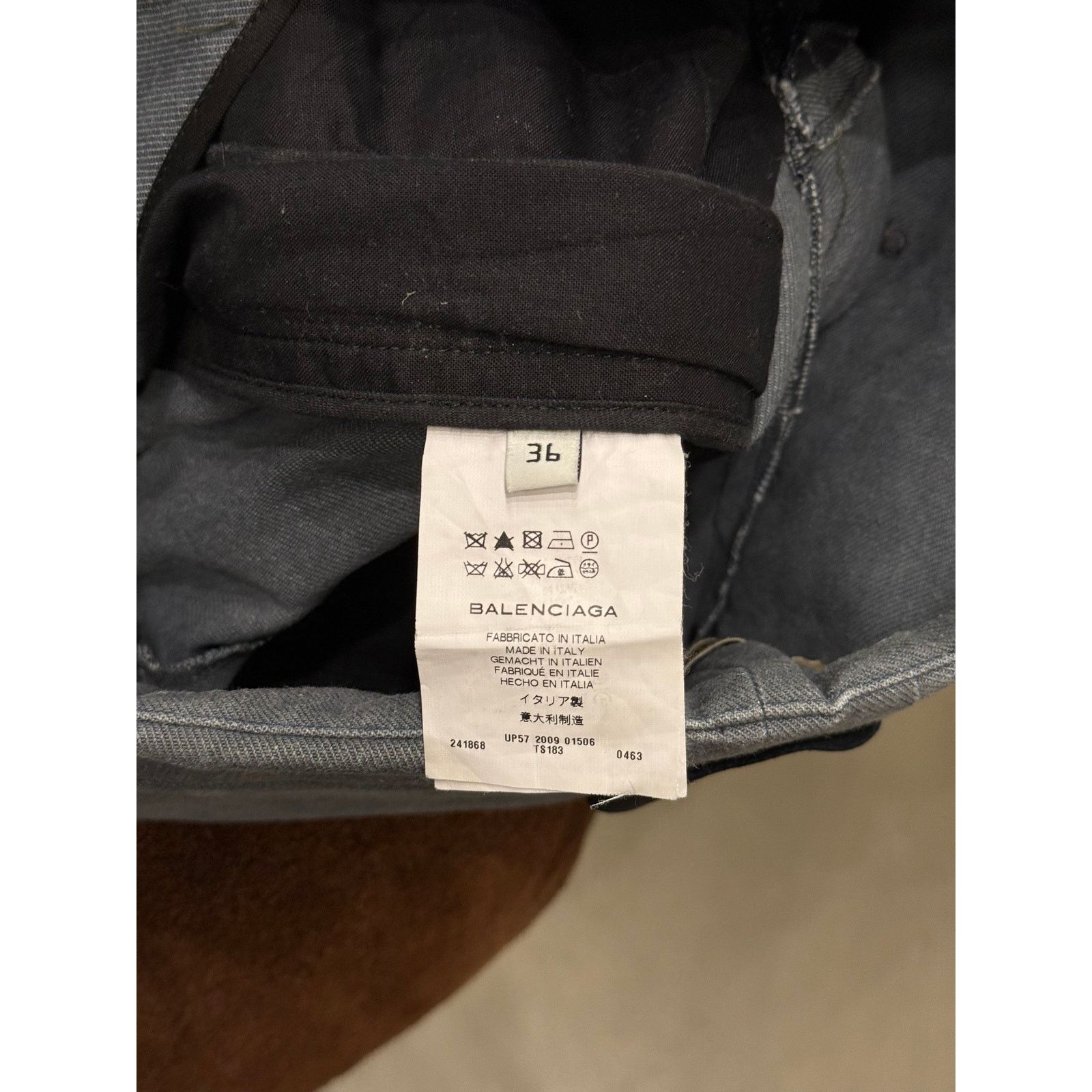 Balenciaga S/S2009 Balenciaga by Nicolas Ghesquiere runway biker pants Size 27" / US 4 / IT 40 - 10 Thumbnail