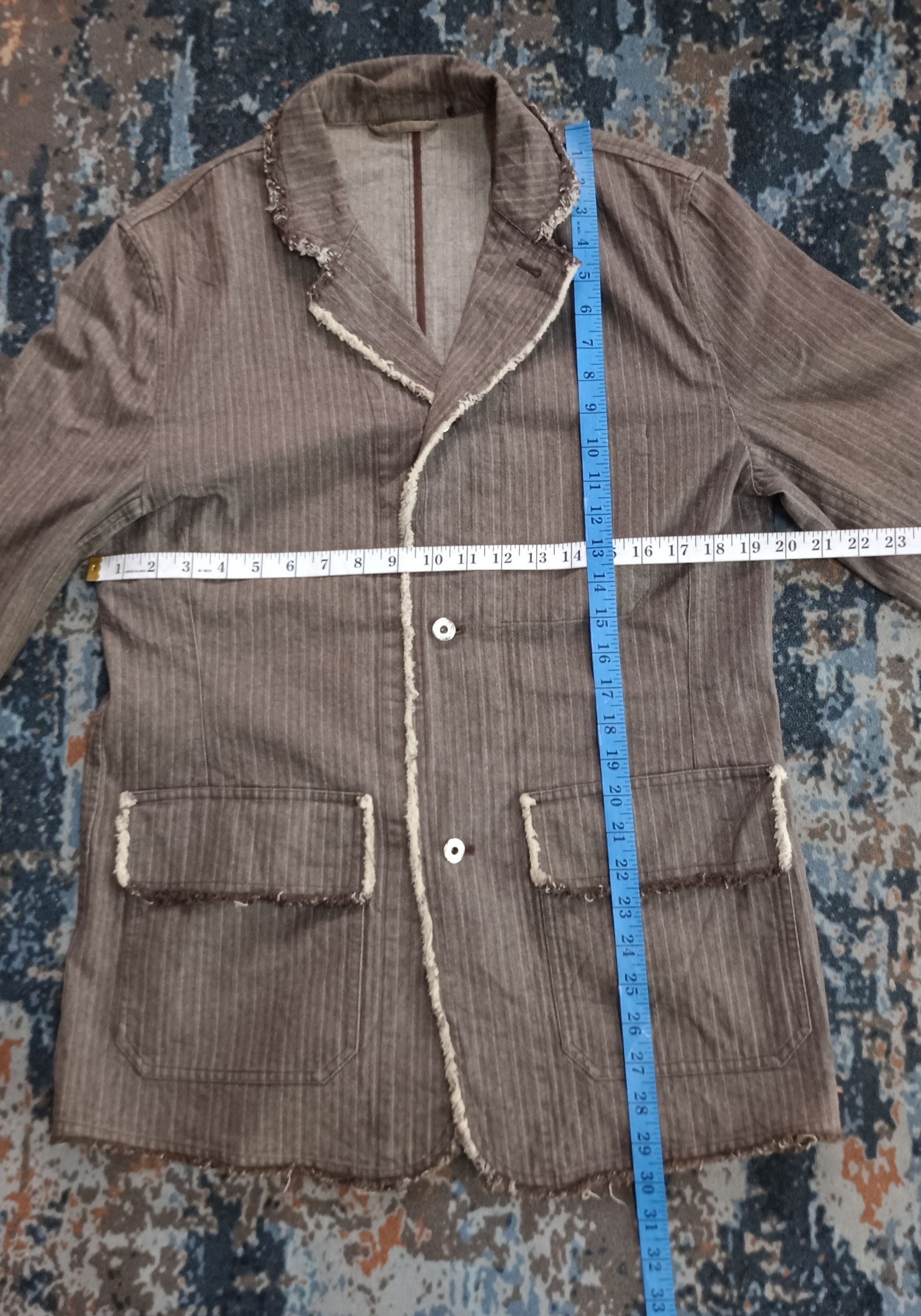 If Six Was Nine Drawn Work Stripe ifsixwasnine lgb style Men Jacket Size US M / EU 48-50 / 2 - 17 Thumbnail