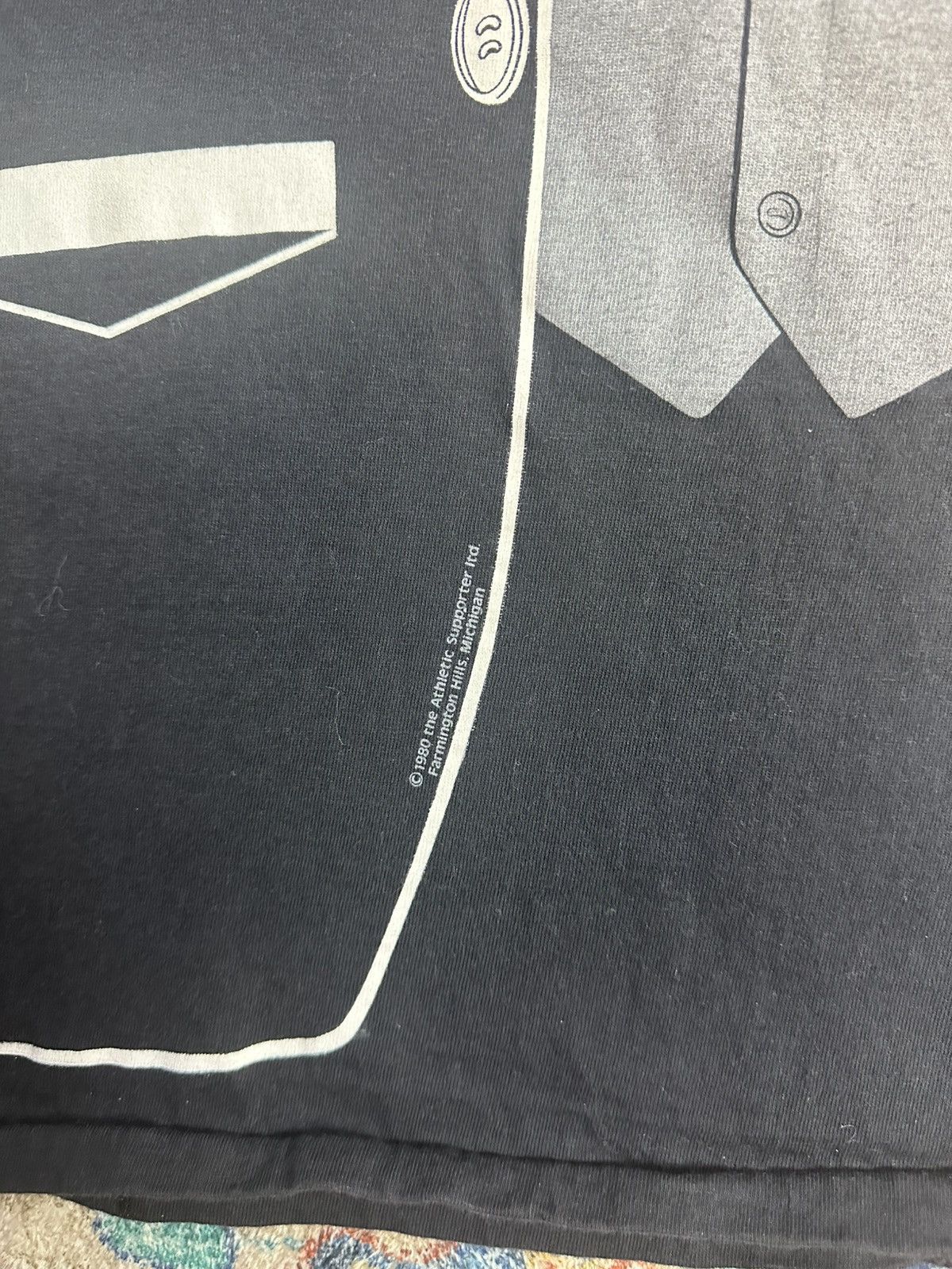 Vintage Vintage 1980 Suit T-shirt Large Size US L / EU 52-54 / 3 - 5 Thumbnail