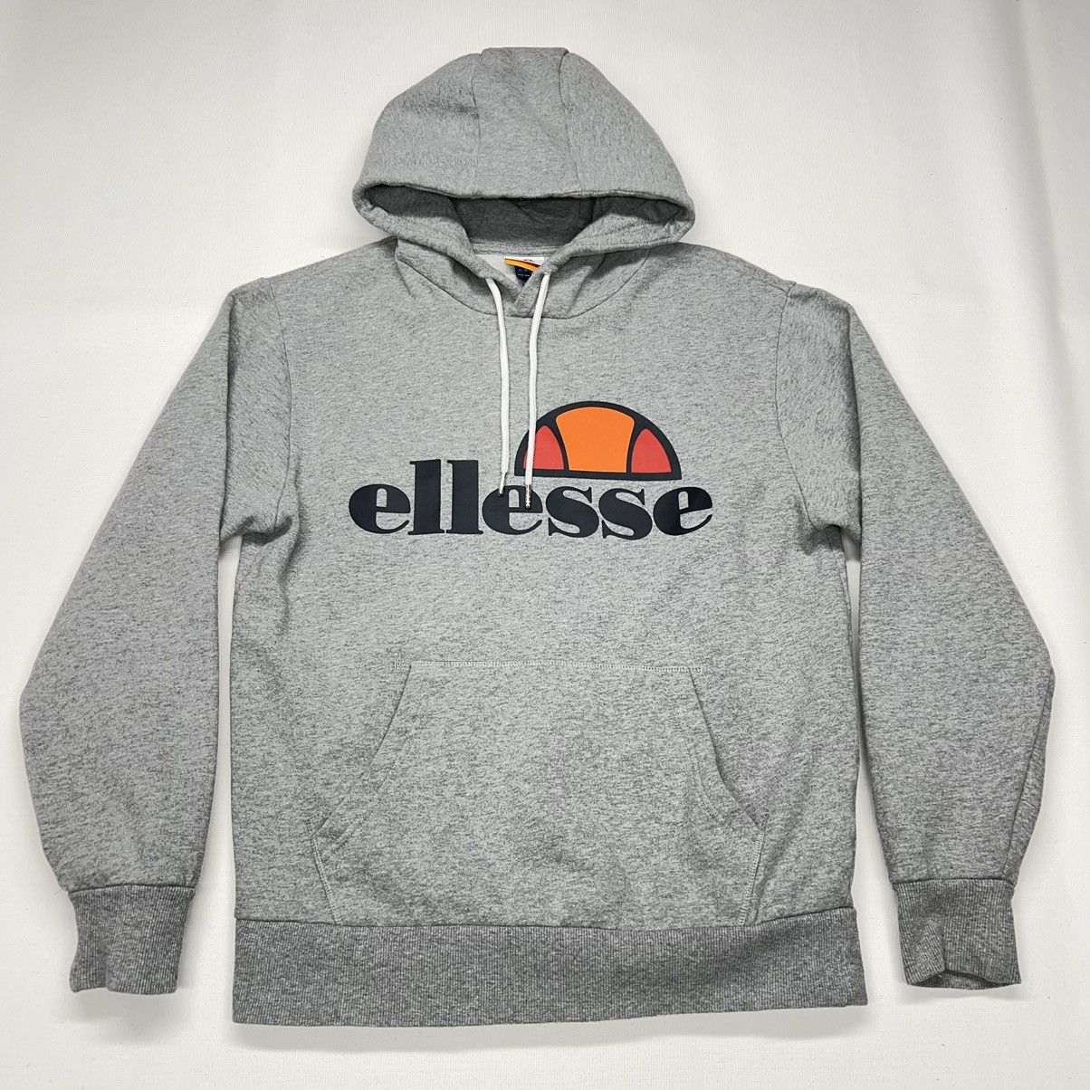 Ellesse Ellesse Hoodie Sweatshirt Grey Logo Sweater Pullover Y2K Size US M / EU 48-50 / 2 - 1 Thumbnail