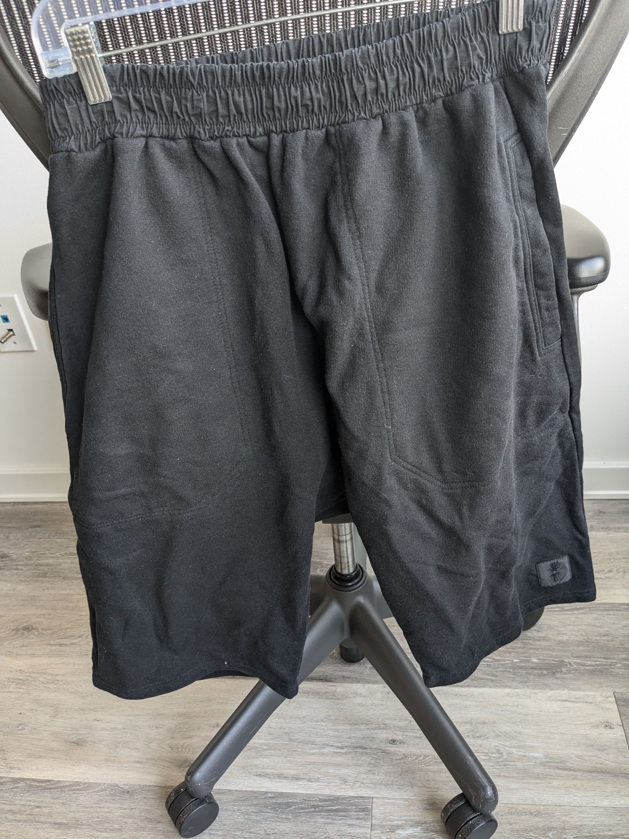Silent By Damir Doma SILENT by DAMIR DOMA Black Linen Shorts | Grailed