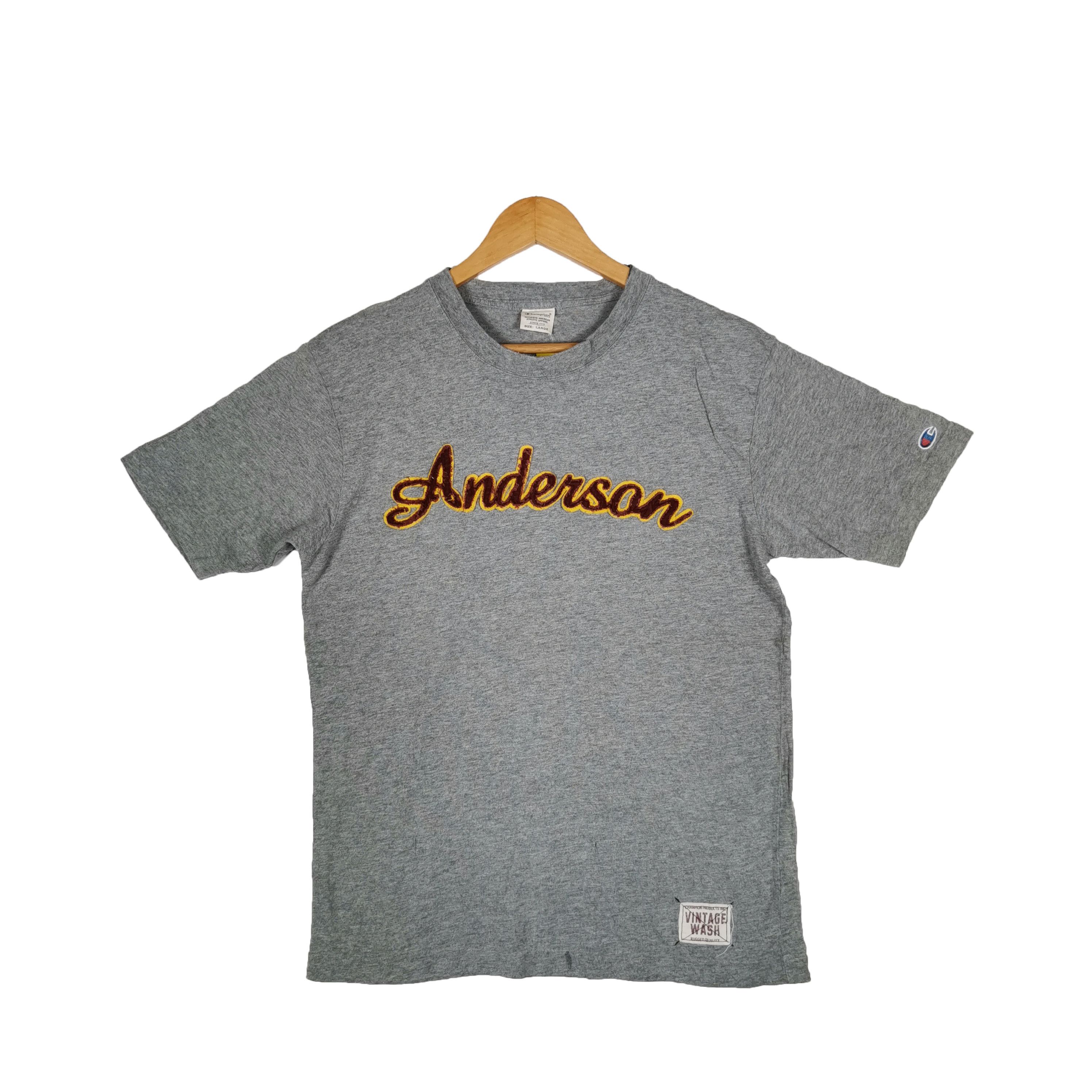 Vintage Y2K Champion T-Shirt Champion Anderson Crewneck Tee