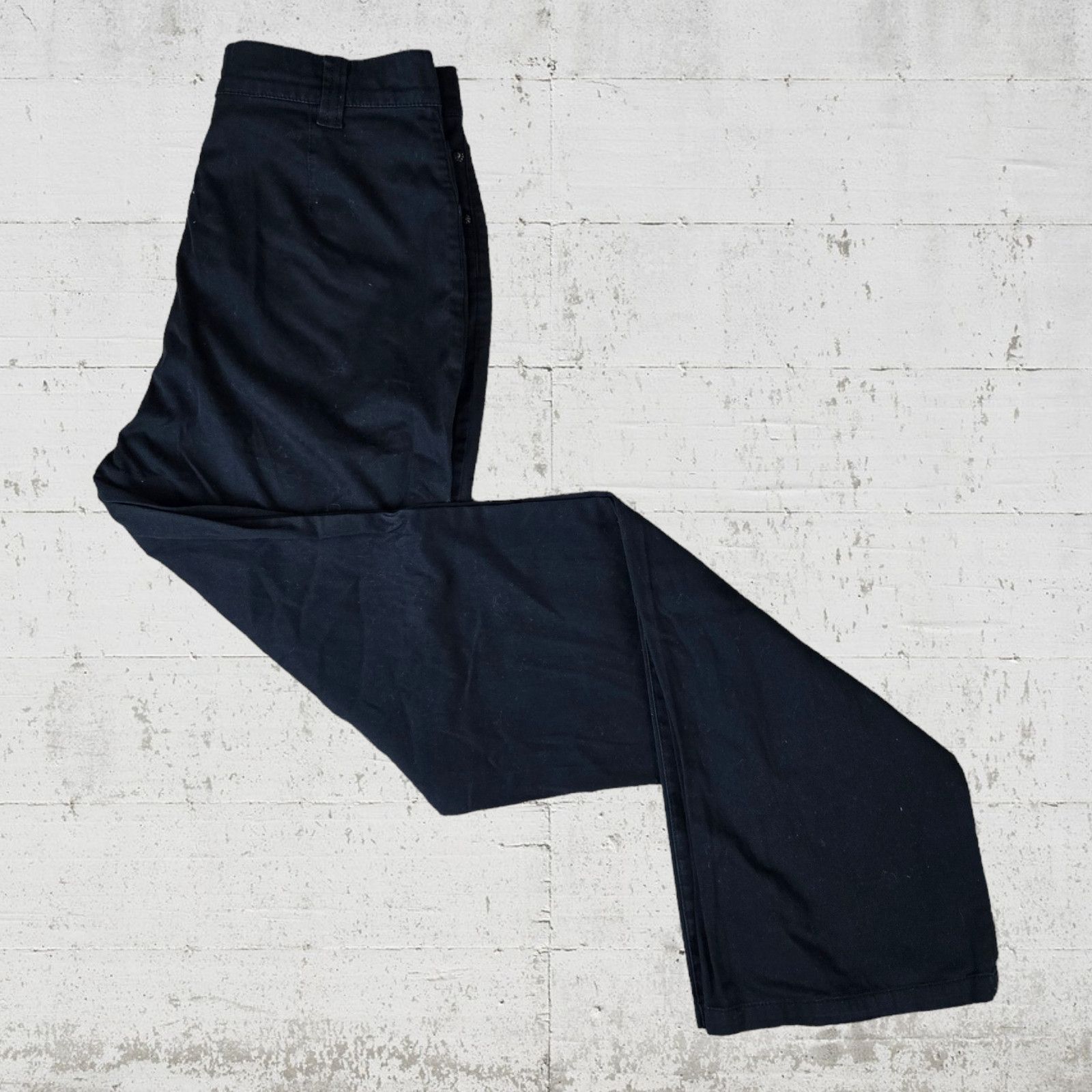 Other Black High Rise Bootcut Chino Pants Size 8 Size 30" / US 8 / IT 44 - 7 Thumbnail